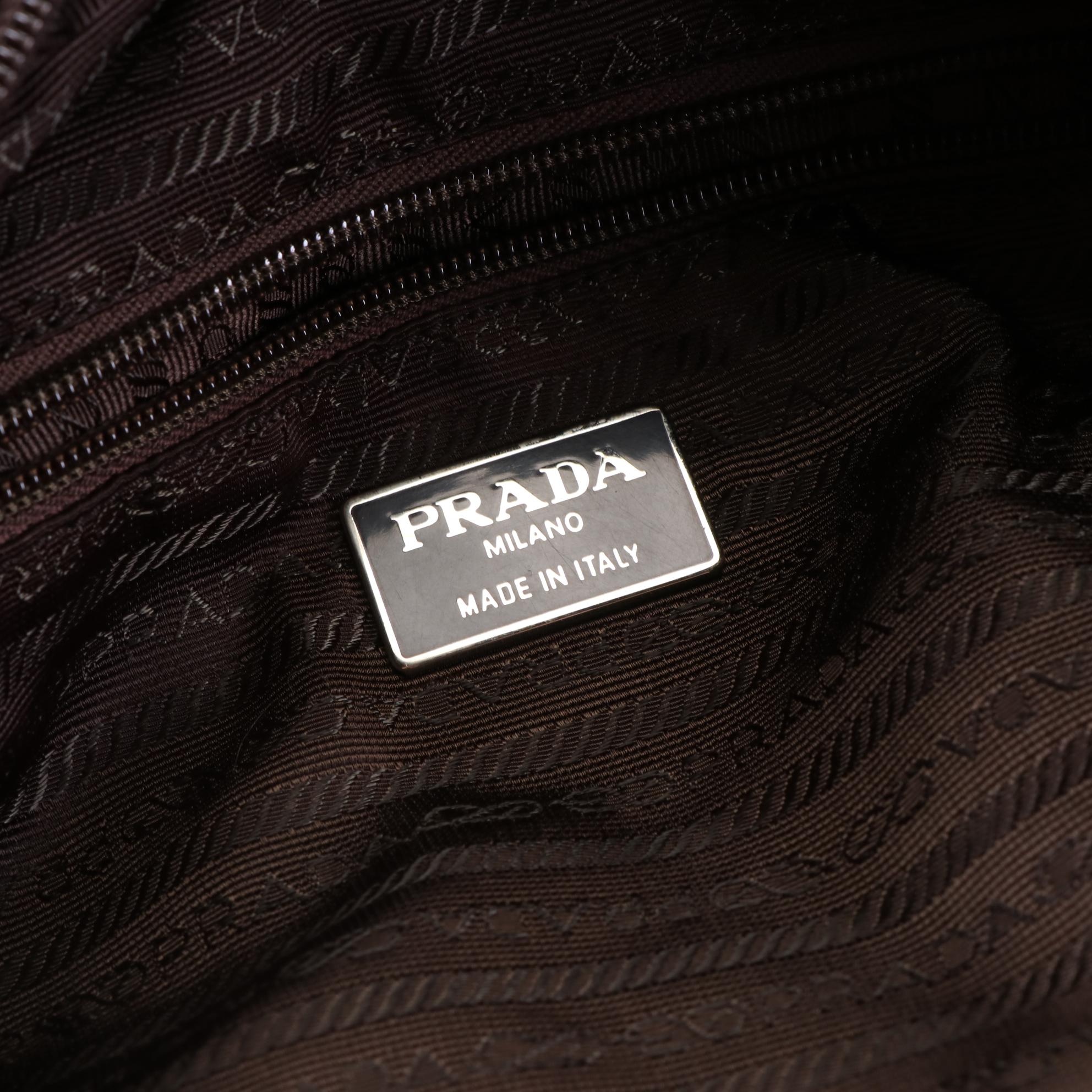 Prada Tessuto Nylon Shoulder Tote