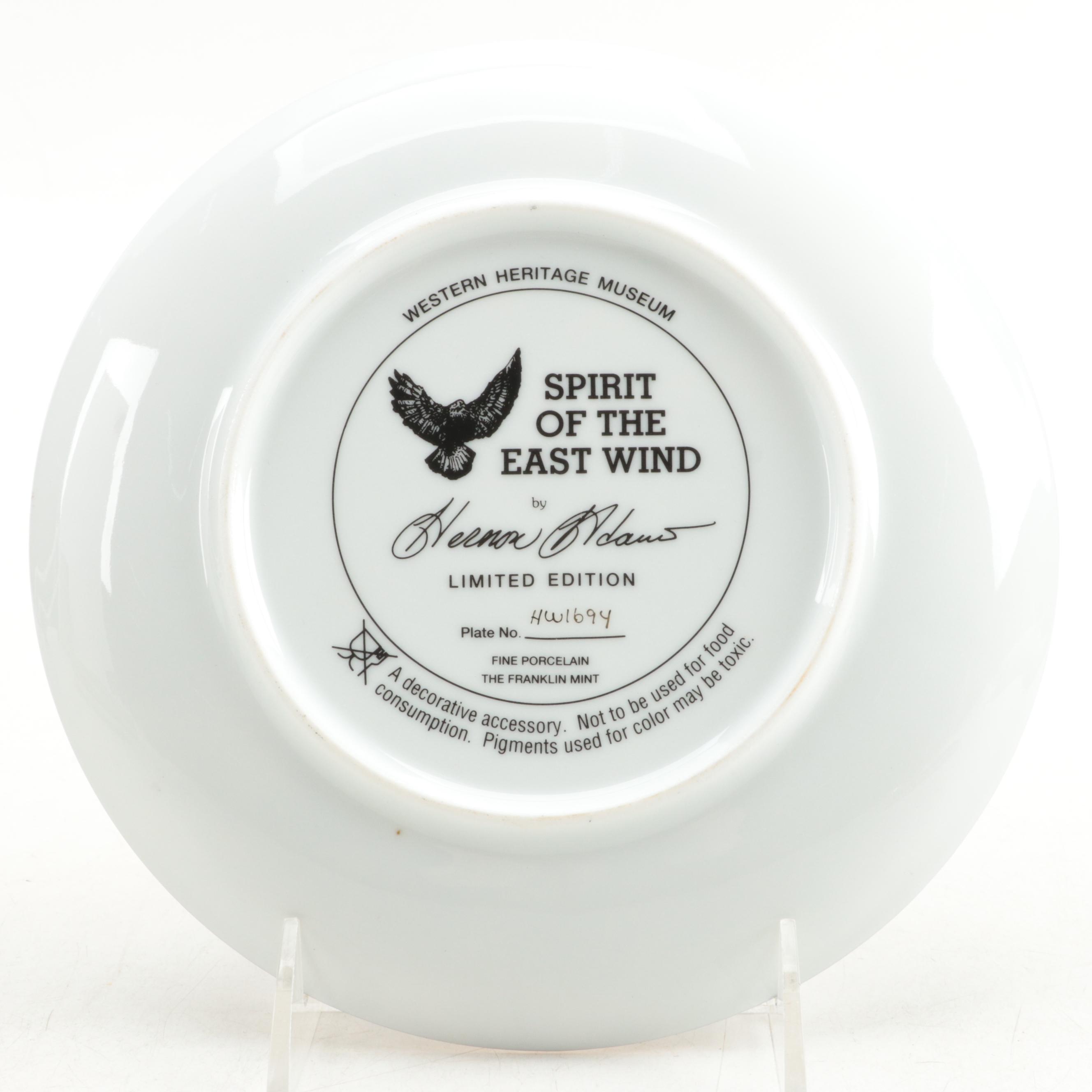 Franklin Mint Porcelain and Hamilton Collection Plastic Collector Plates