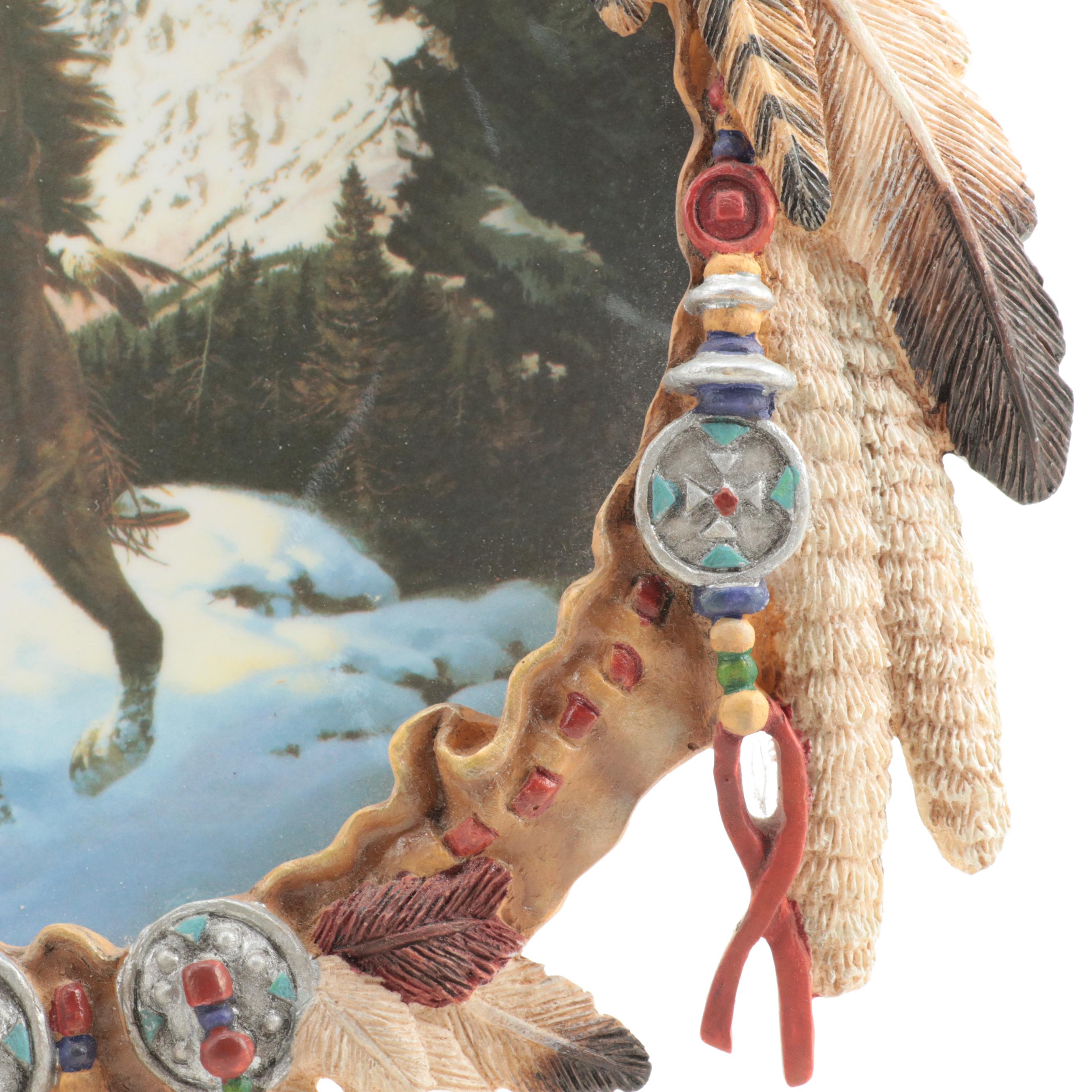 Franklin Mint Porcelain and Hamilton Collection Plastic Collector Plates