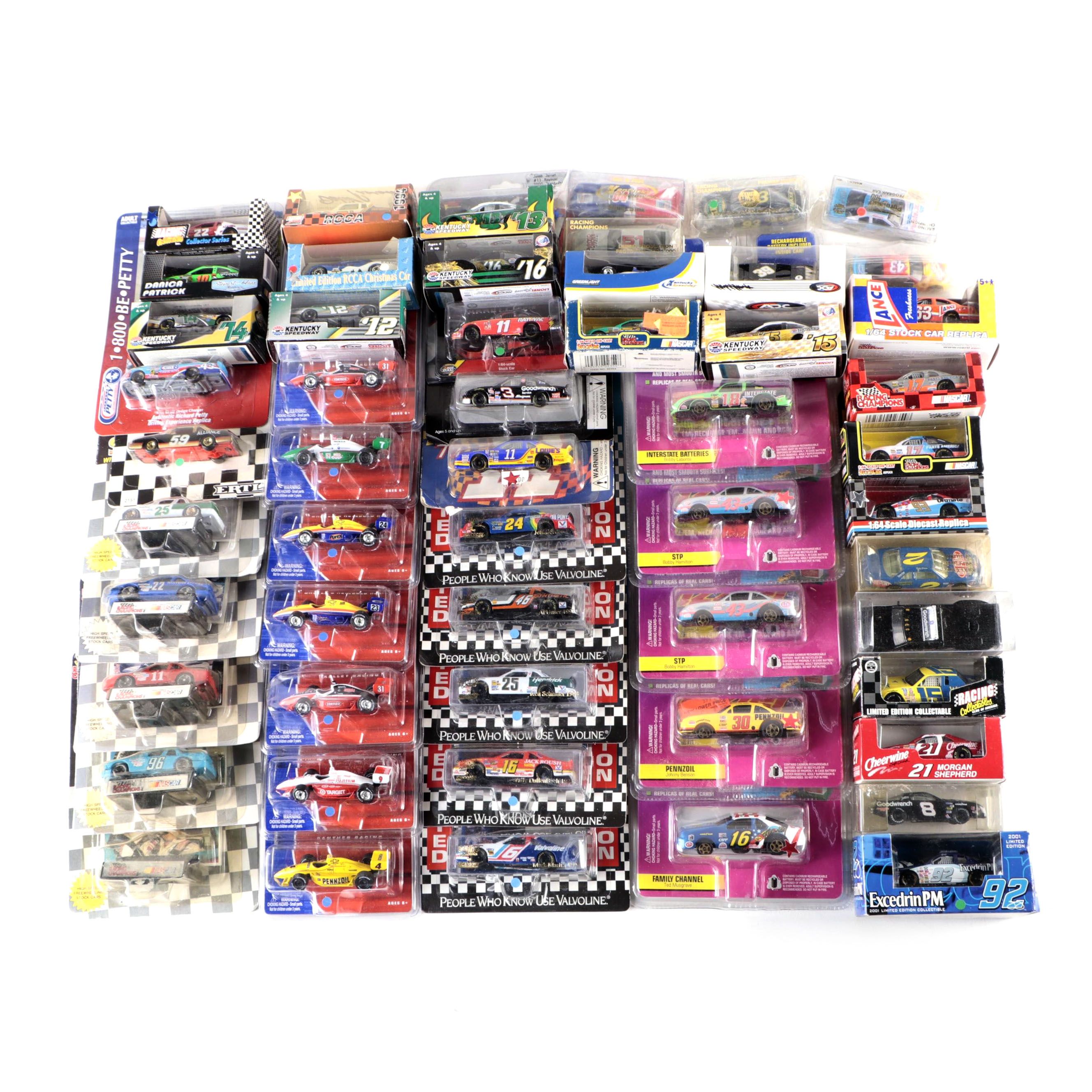 David Pearson Signed Action Racing Collectibles with Other Diecast Vehicles