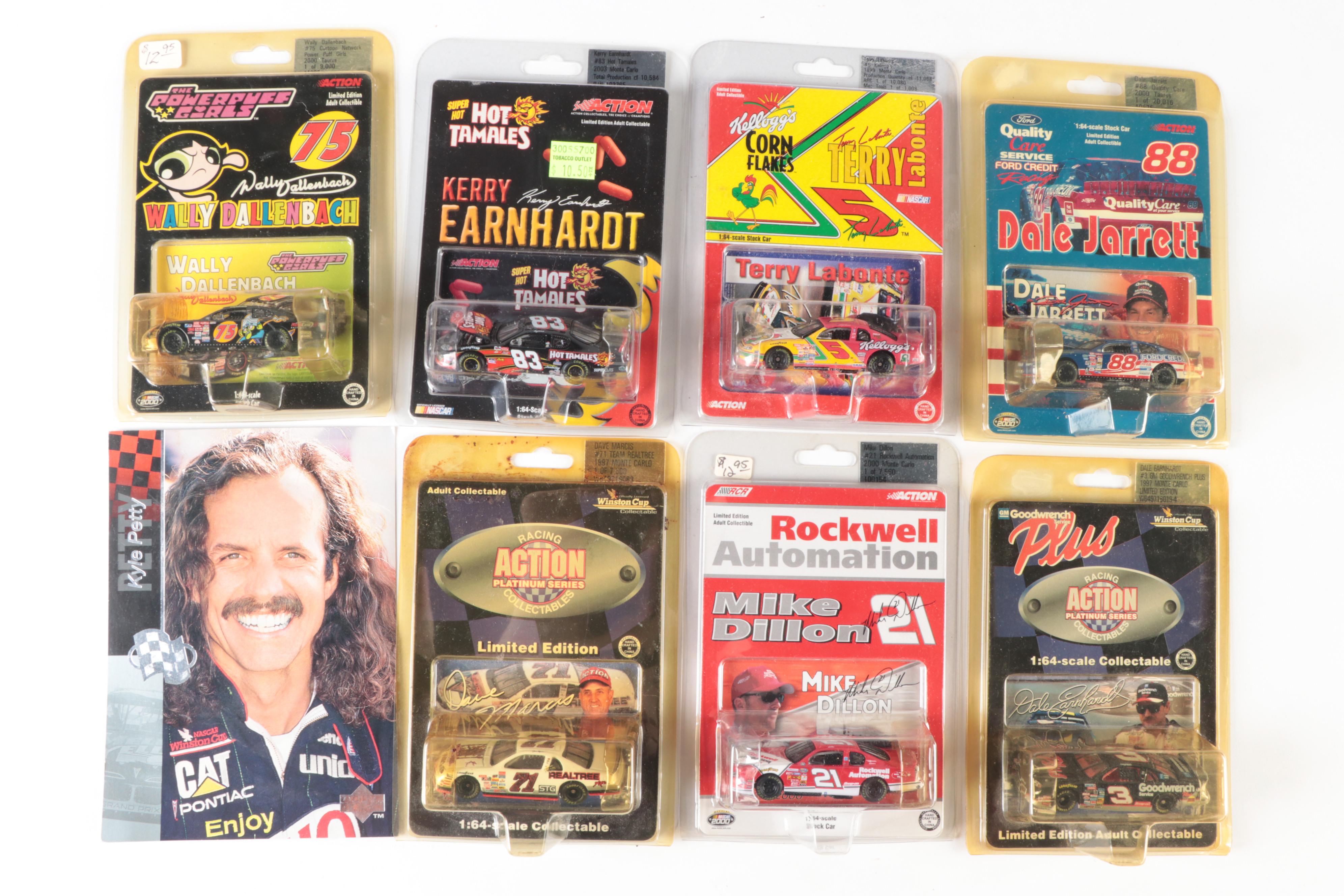 Action Stock Cars and Other Diecast Race Cars