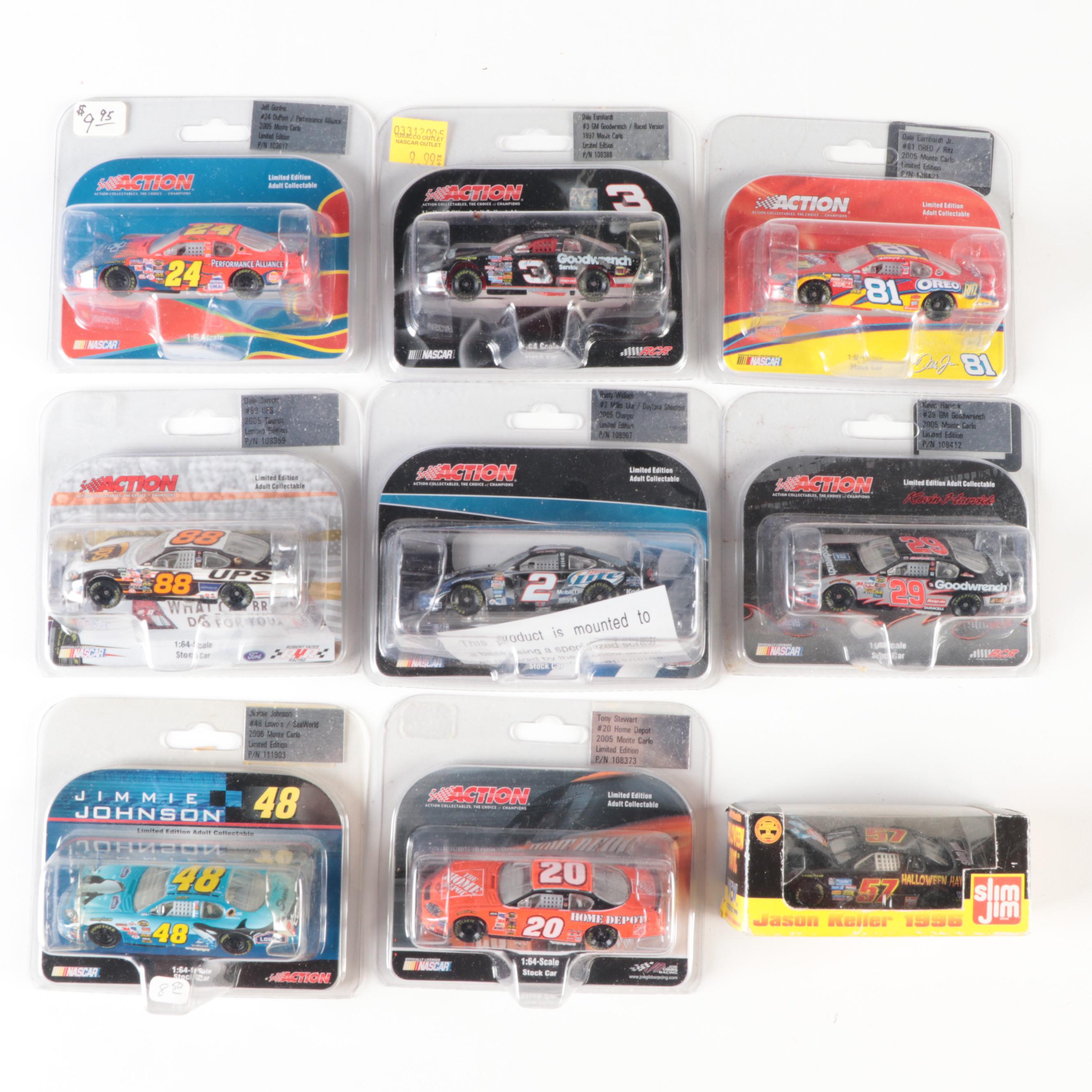 Action Stock Cars and Other Diecast Race Cars