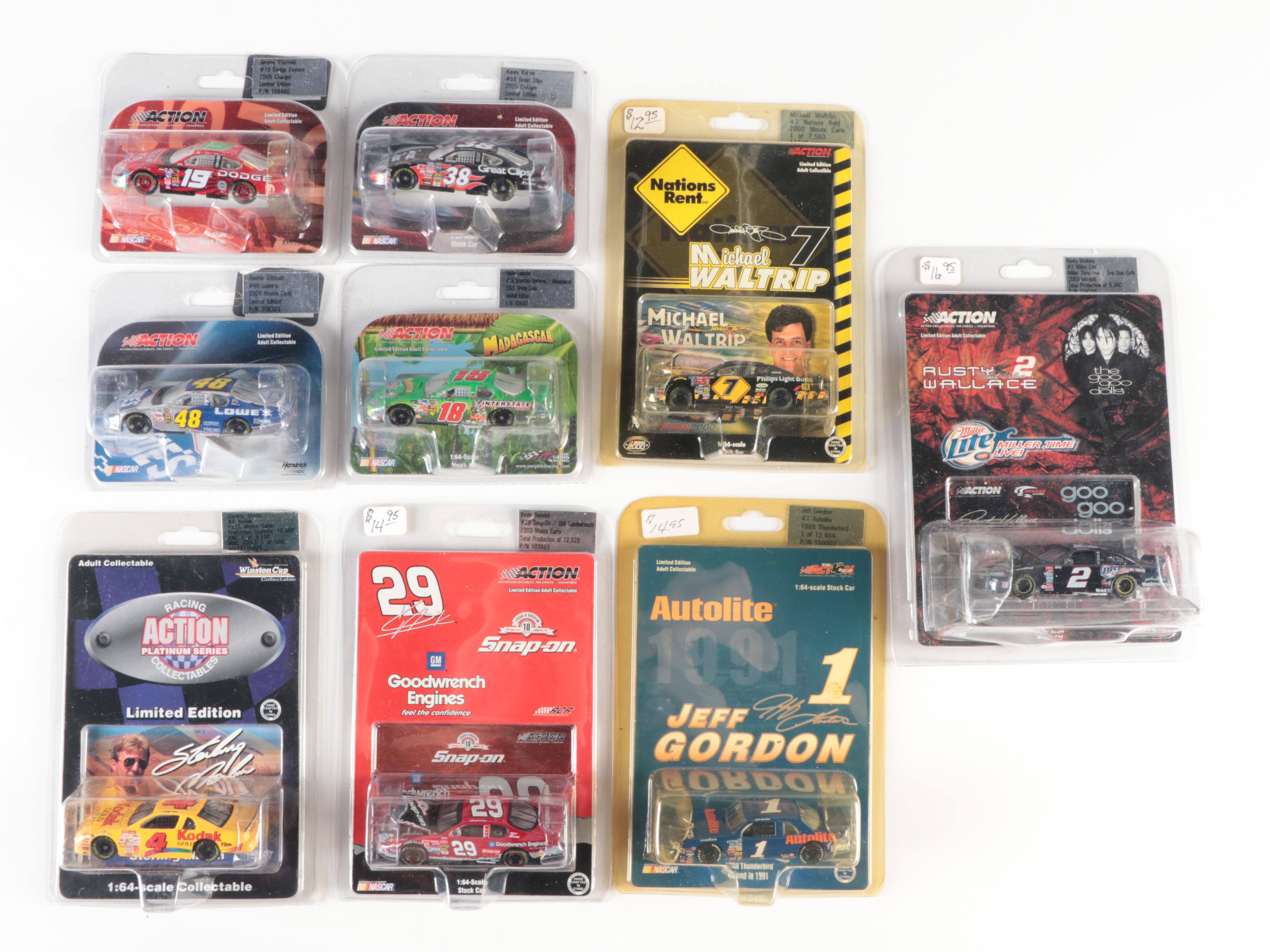 Action Stock Cars and Other Diecast Race Cars