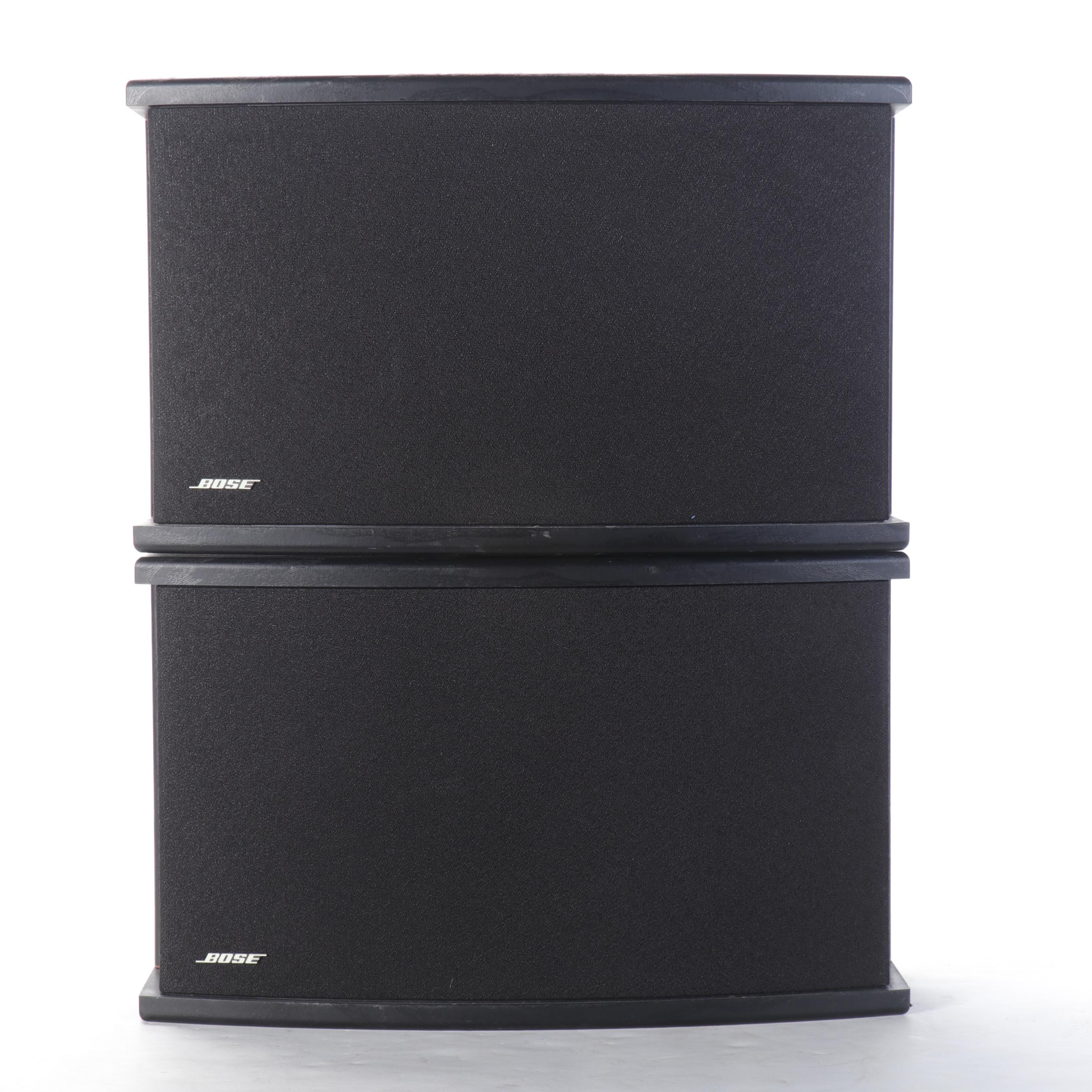 Bose 901 Series VI Loudspeakers With Stands and Active Equalizer