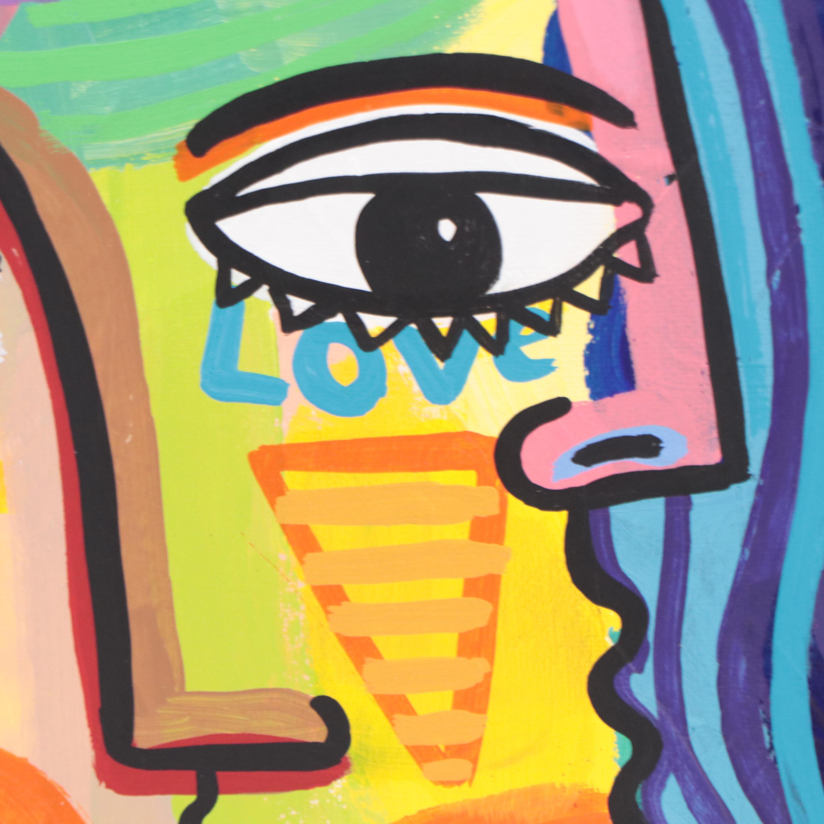 Michel Blázquez Acrylic Painting "Deja Vu #1," 2022