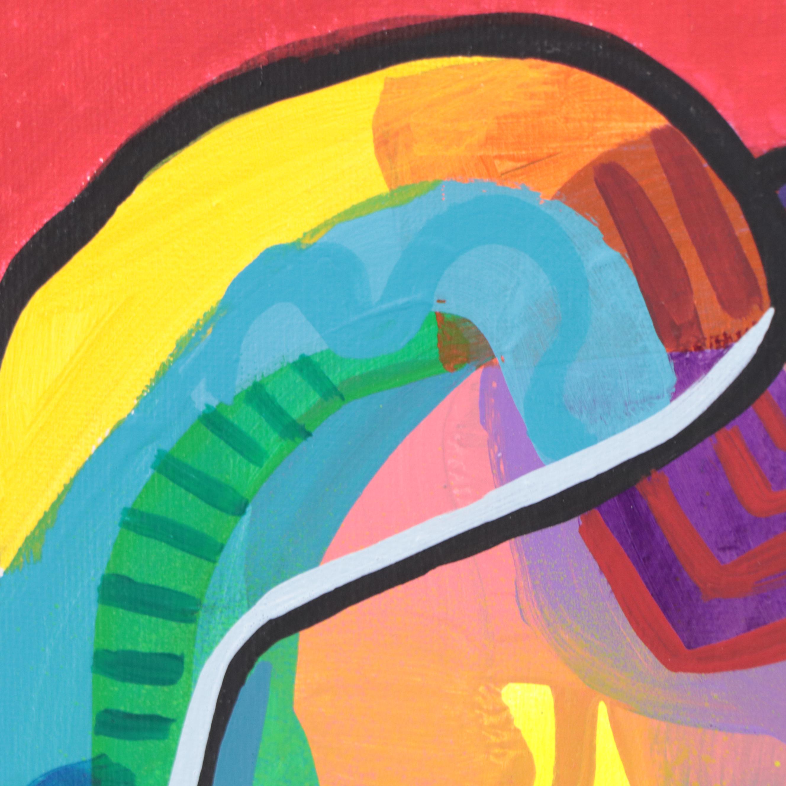 Michel Blázquez Acrylic Painting "Deja Vu #1," 2022