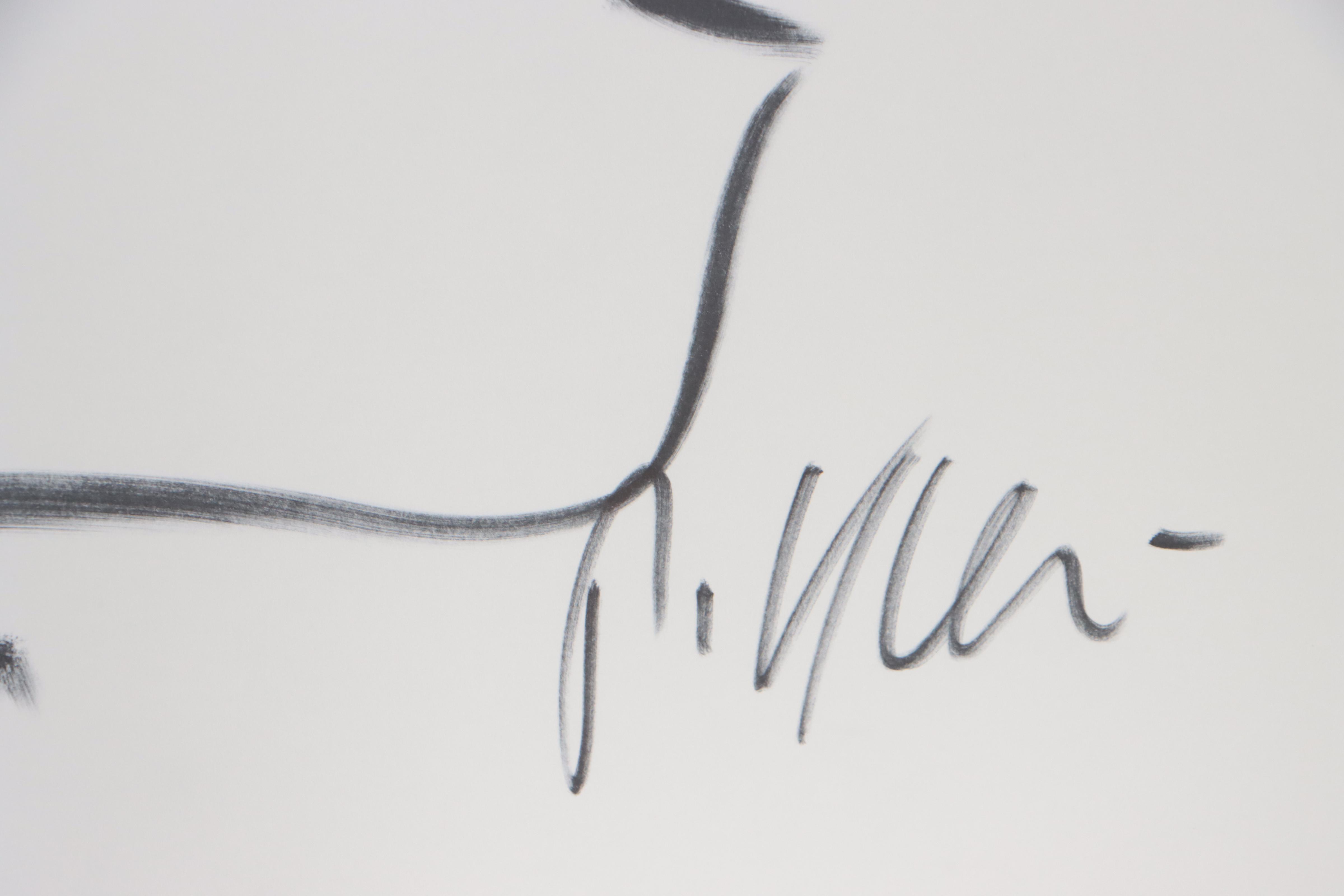 Peter Keil Ink Portrait