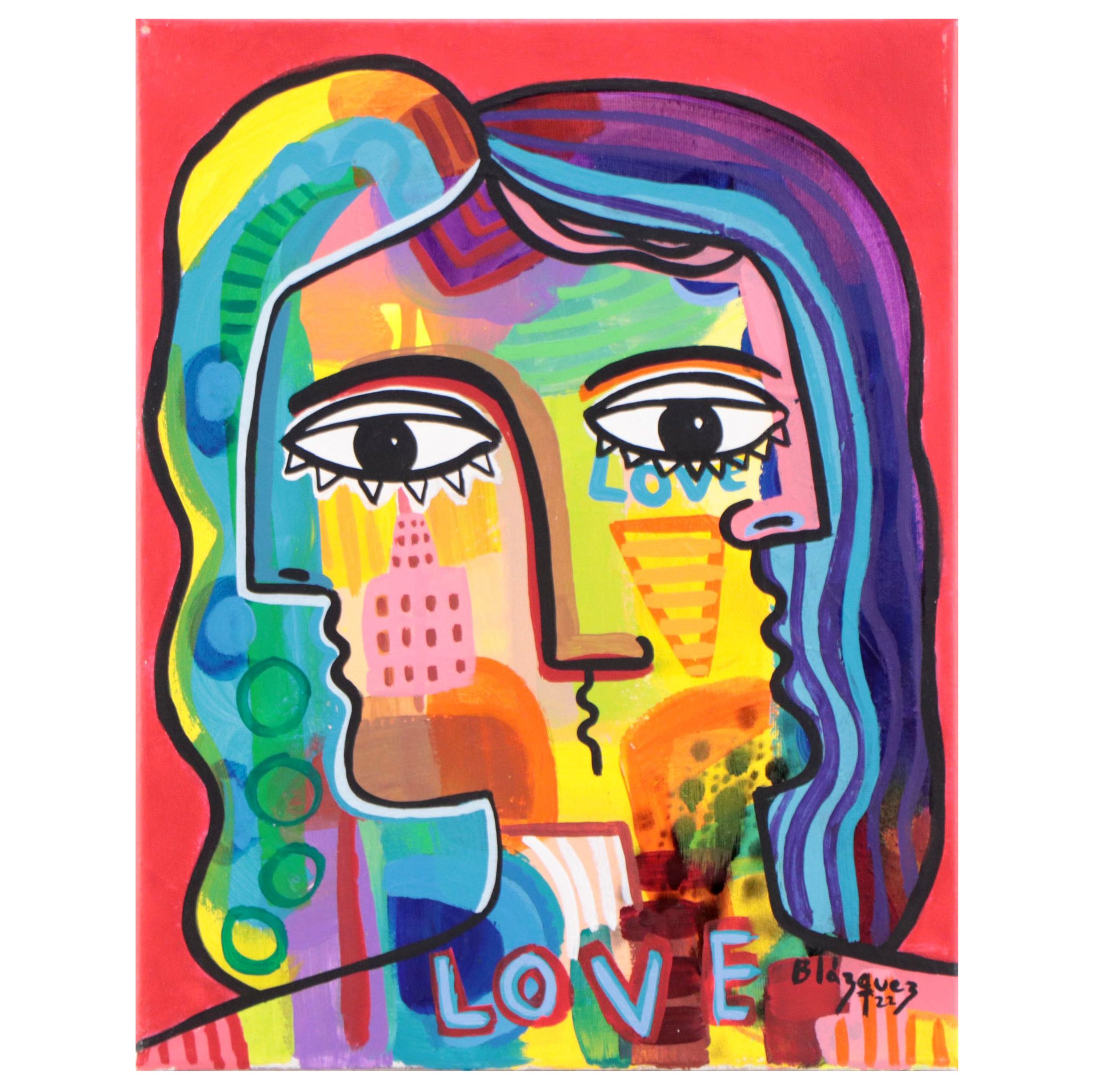 Michel Blázquez Acrylic Painting "Deja Vu #1," 2022