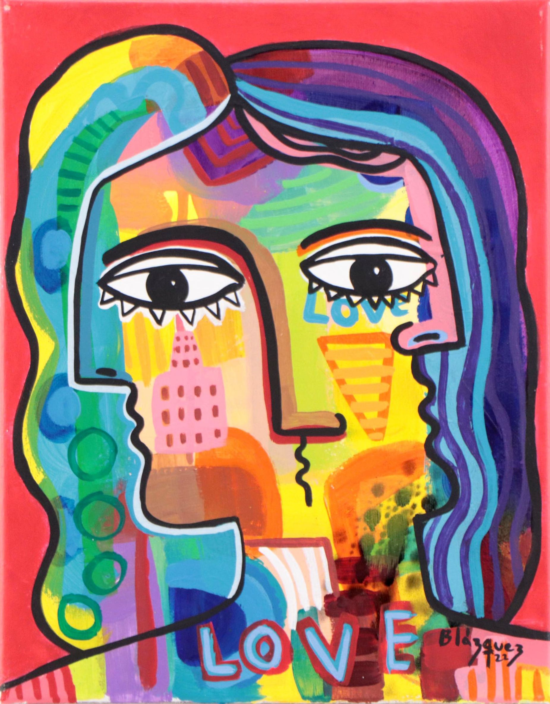 Michel Blázquez Acrylic Painting "Deja Vu #1," 2022