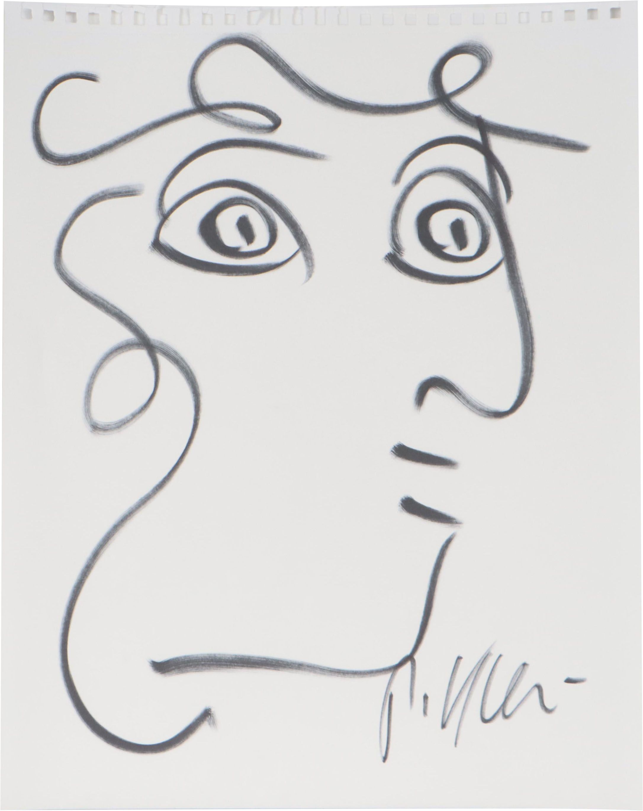 Peter Keil Ink Portrait