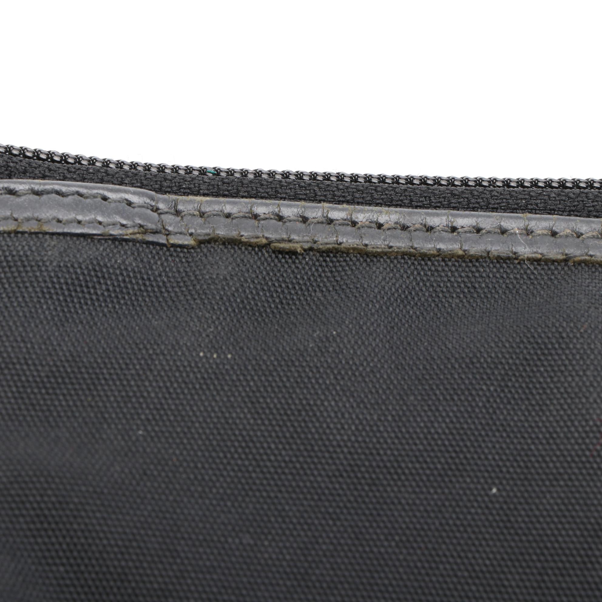 Gucci Small Crossbody Bag in Black Ballistic Nylon with Leather Trim