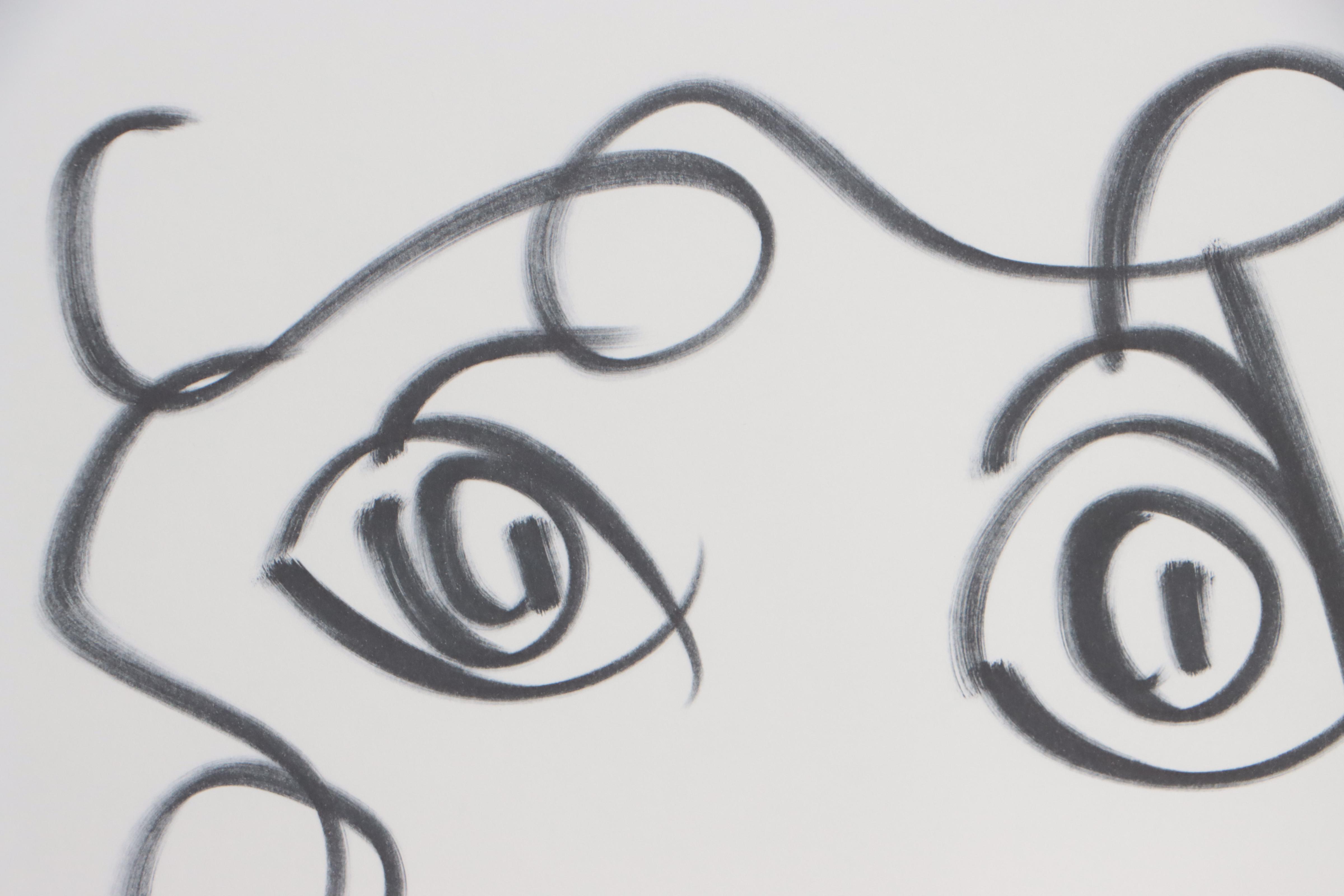 Peter Keil Ink Portrait