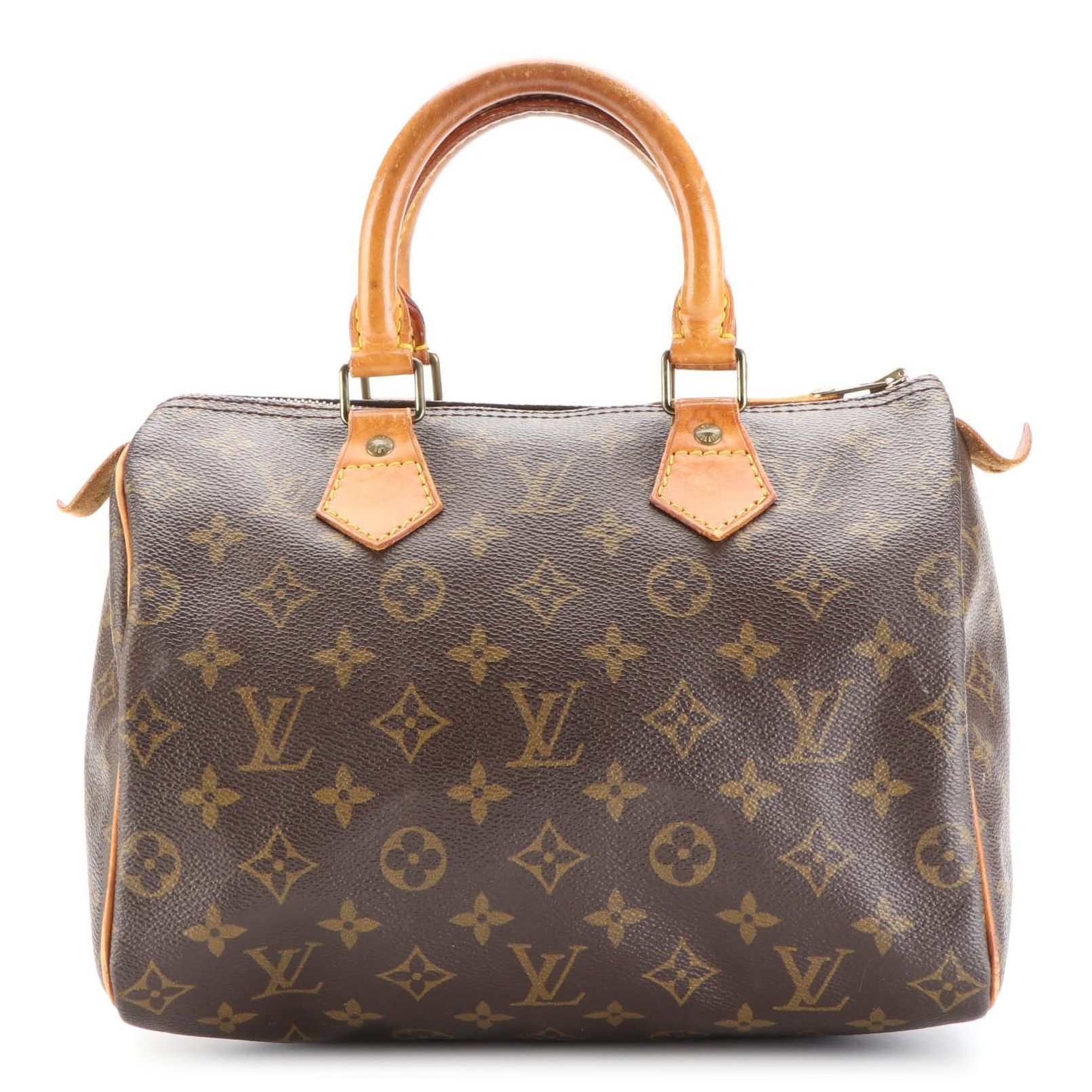 Louis Vuitton Speedy 25 in Monogram Canvas and Vachetta Leather