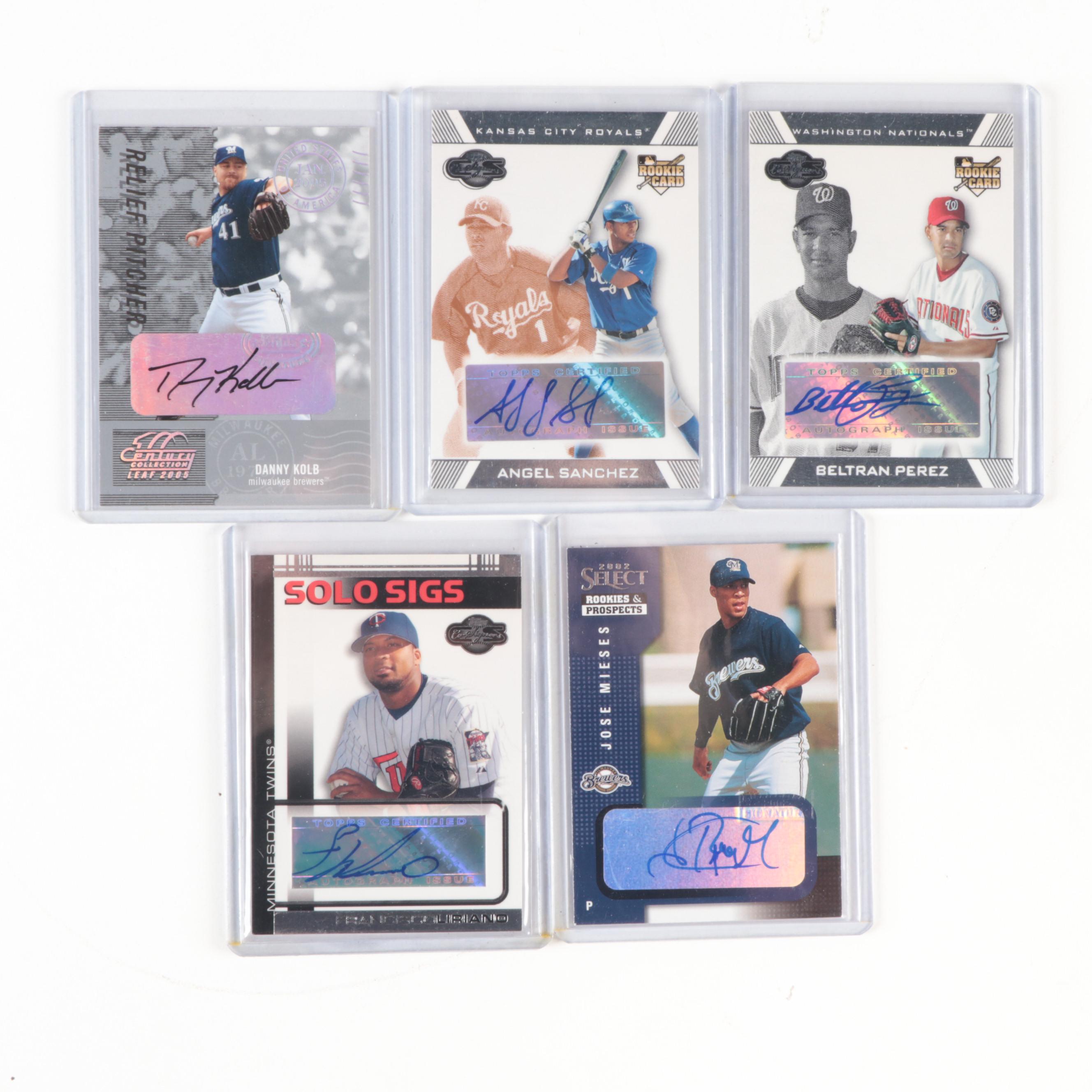 Front Row, More Baseball, Football, Basketball Cards, Signed Irvin, 1950s–2010s