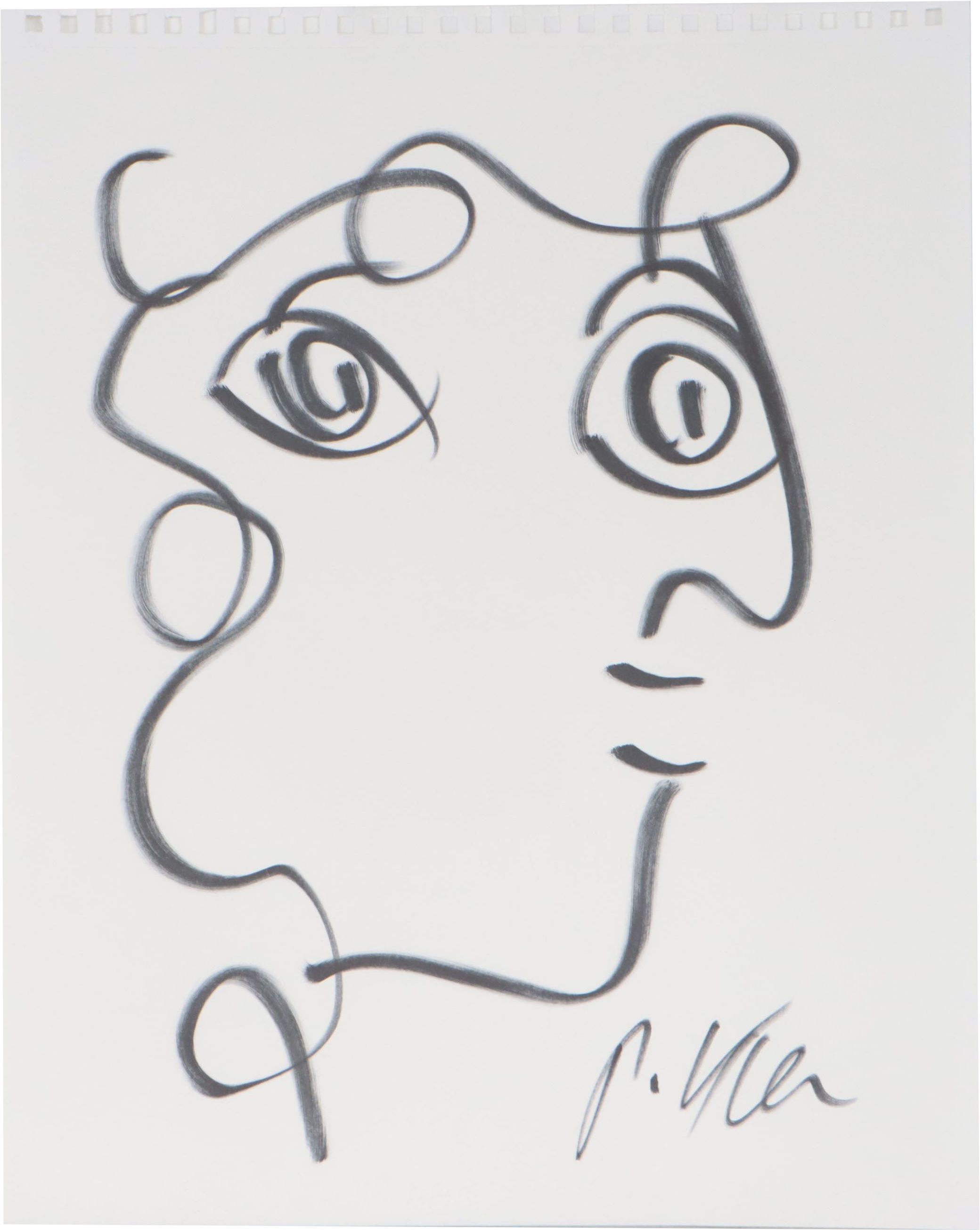 Peter Keil Ink Portrait