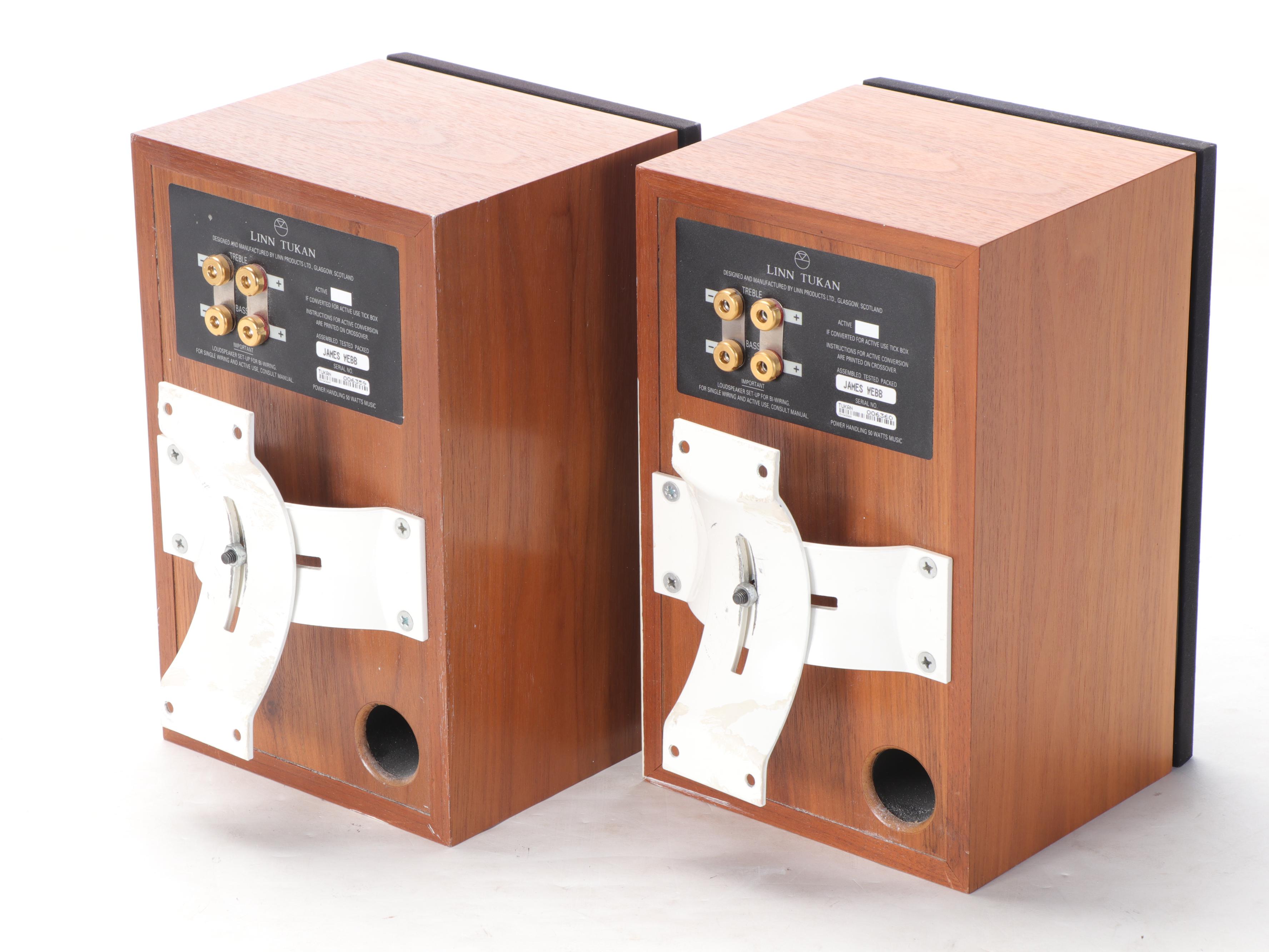 Linn Centrik Two-Way Center Speakers and Linn Tukan Bookshelf Speakers