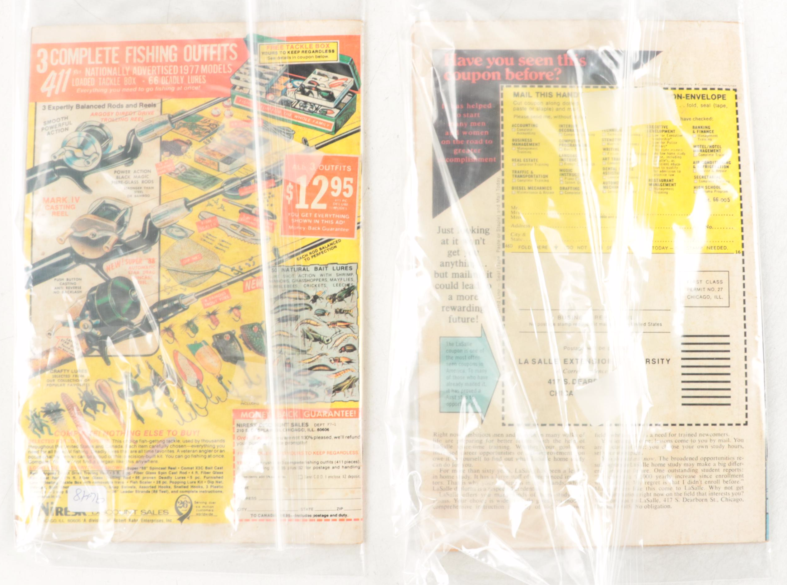 "The Amazing Spider-Man" with Other Bronze Age Comic Books and Coloring Books