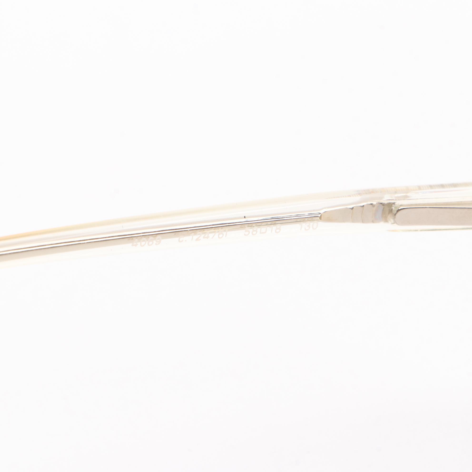 Chanel 4069 Rimless Sunglasses with Box and Case