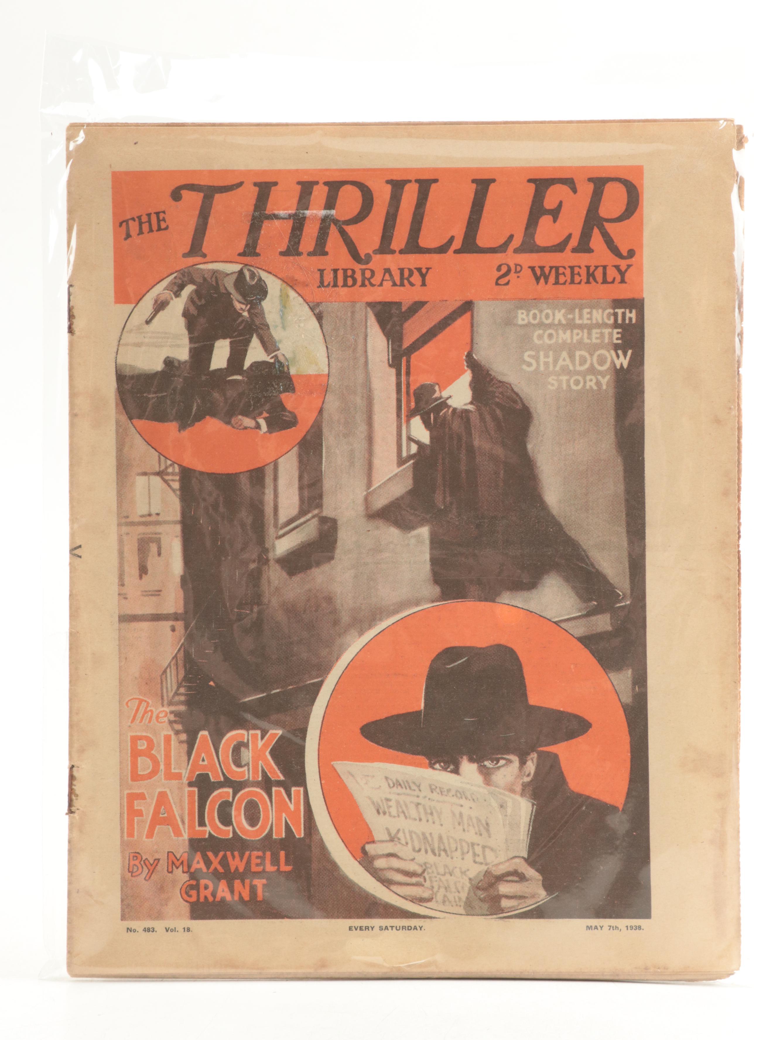 "Fantastic Adventures" and "The Thriller Library" Magazines, 1938–1939