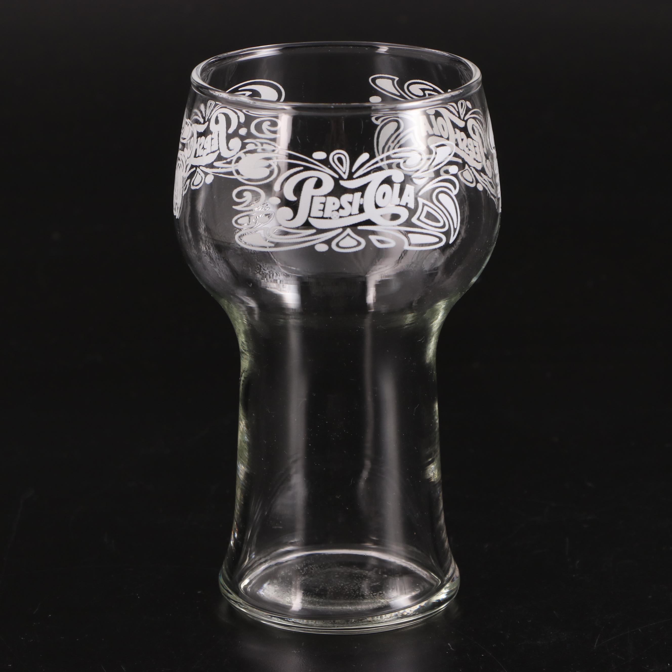 Pepsi-Cola Glass Tumblers, Mid to Late 20th Century