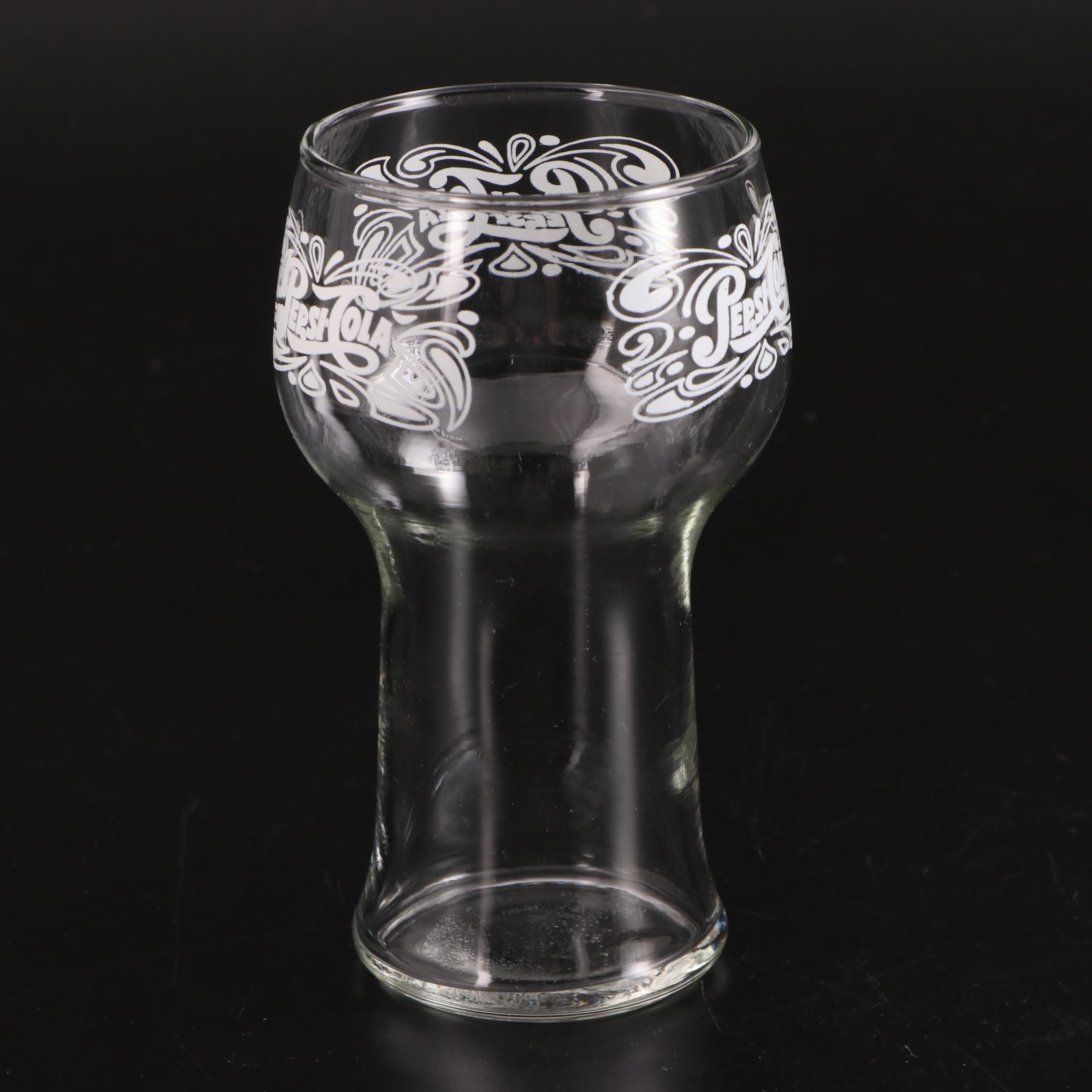 Pepsi-Cola Glass Tumblers, Mid to Late 20th Century