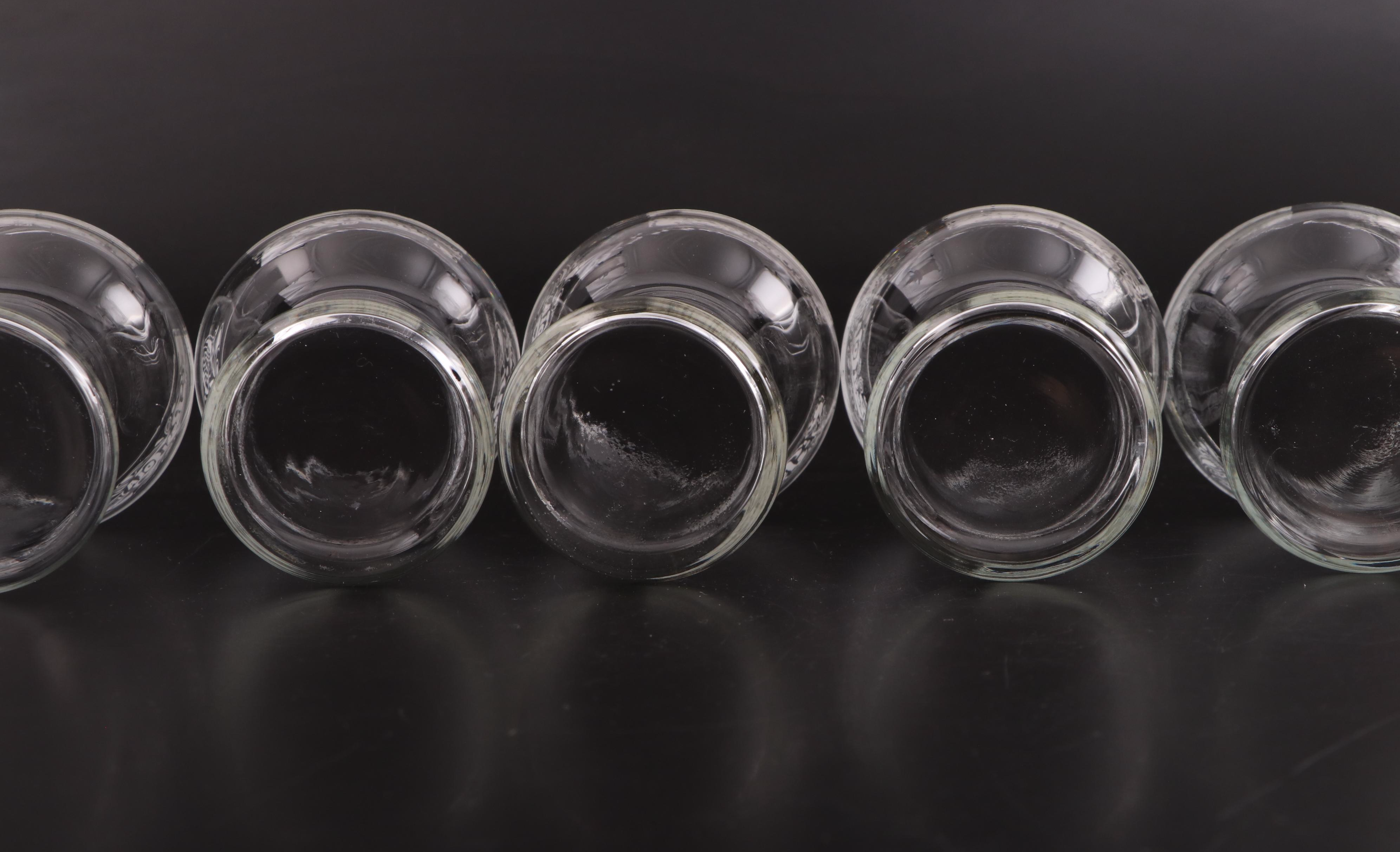 Pepsi-Cola Glass Tumblers, Mid to Late 20th Century