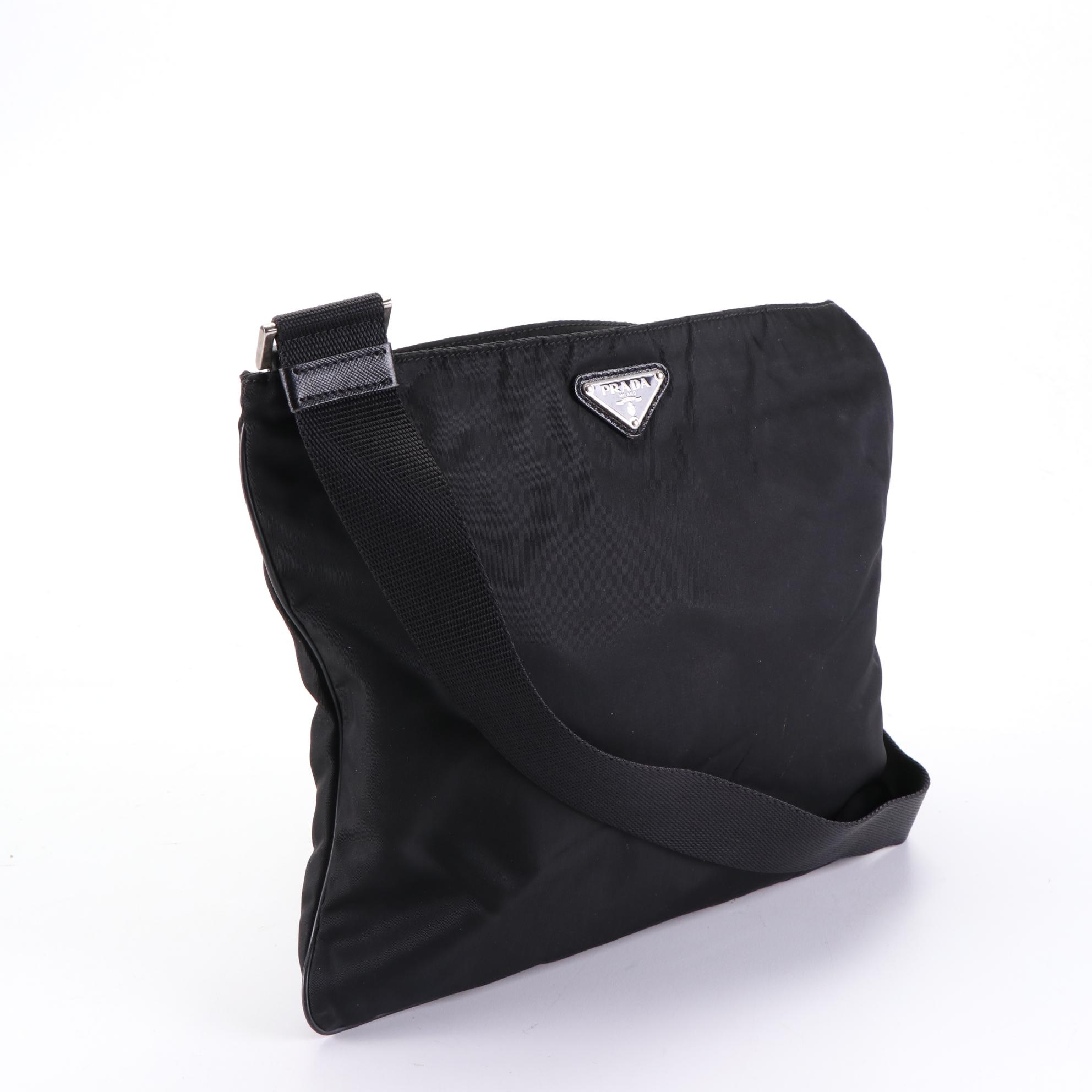 Prada Tessuto Nylon Shoulder Bag