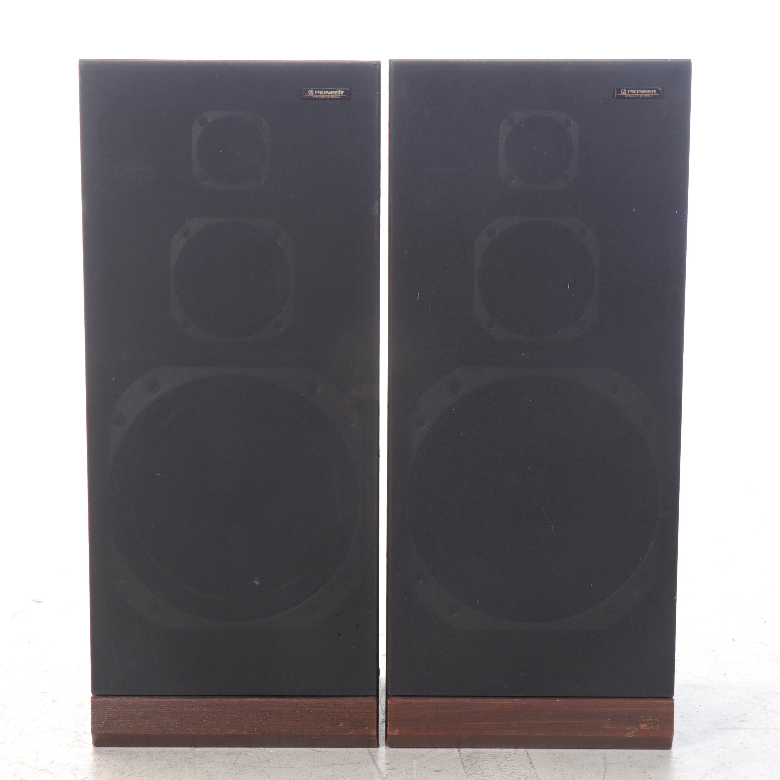 Pioneer Three-Way Speaker System Loudspeakers