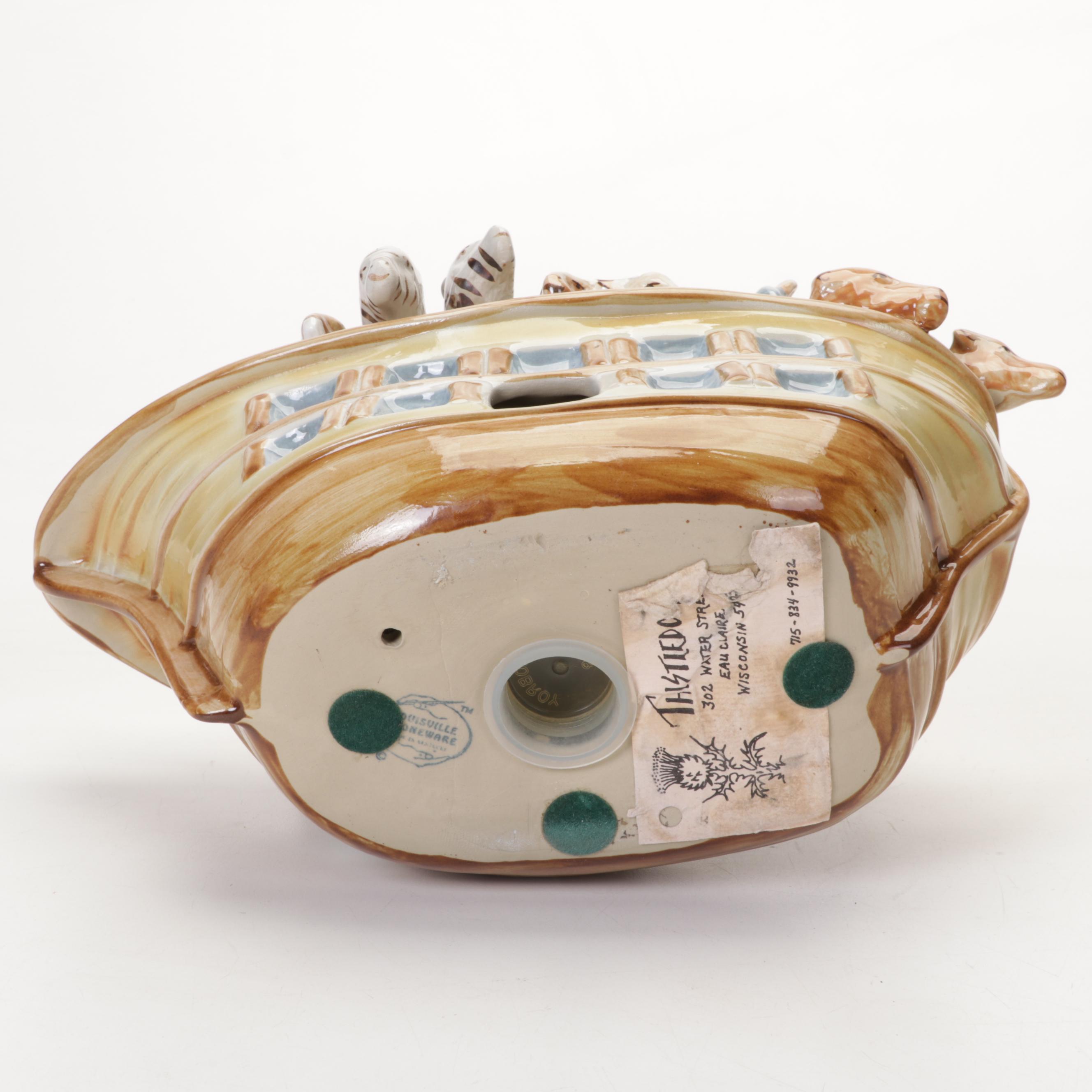 Louisville Stoneware "Noah's Ark" Art Pottery Figurine