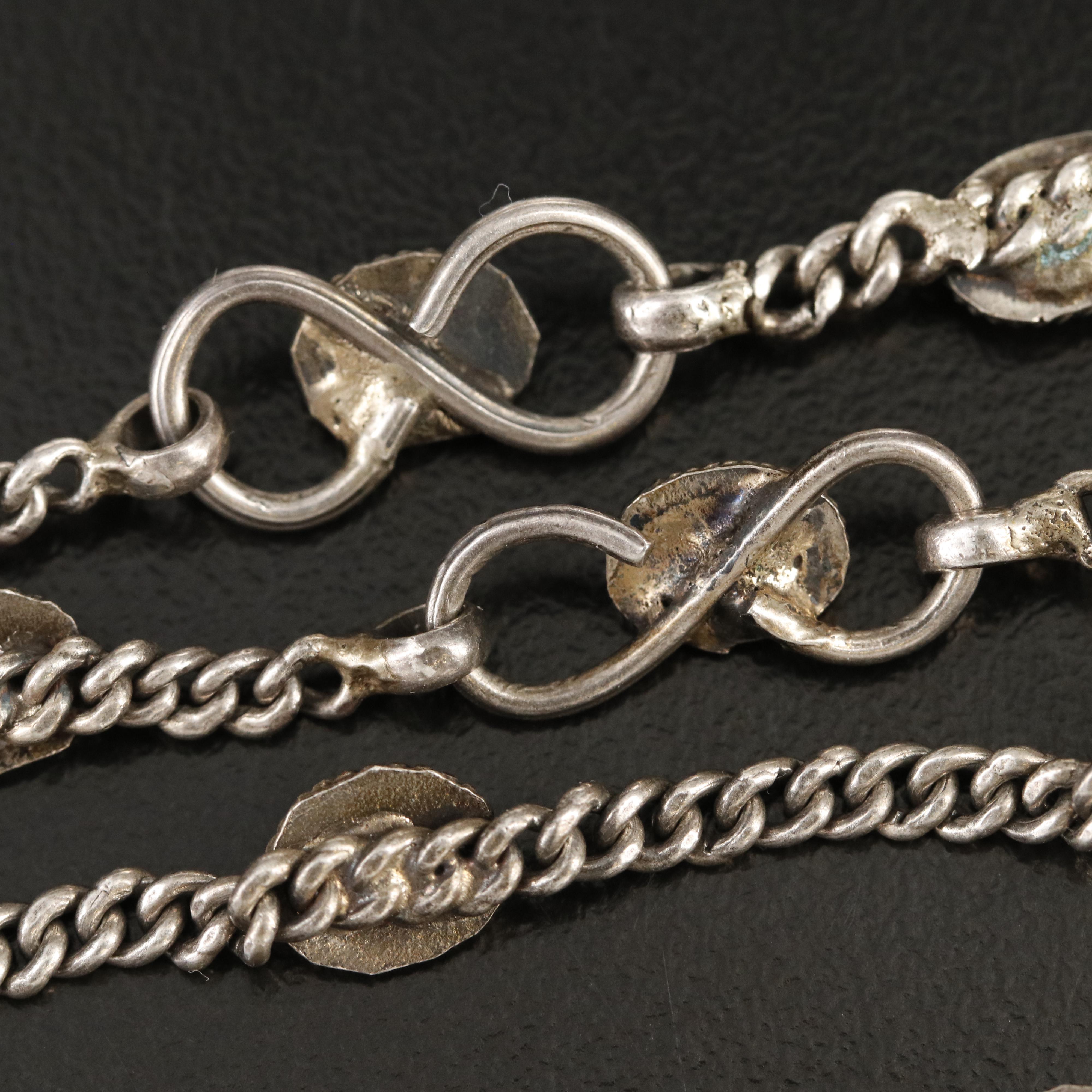 Faux Coral Station Necklace