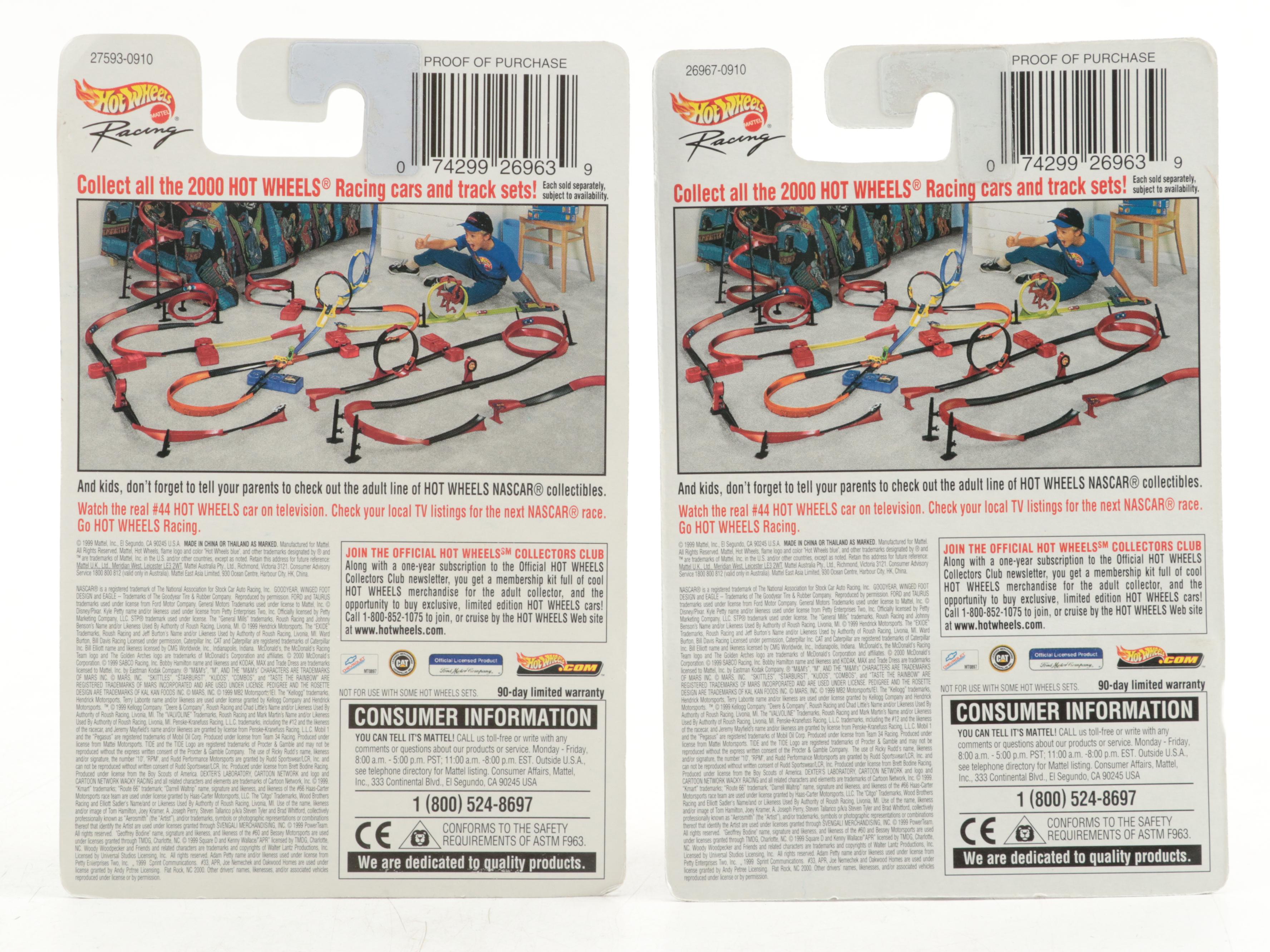 Hot Wheels NASCAR Diecast Stock Cars with Signed Carlos Contreras, More