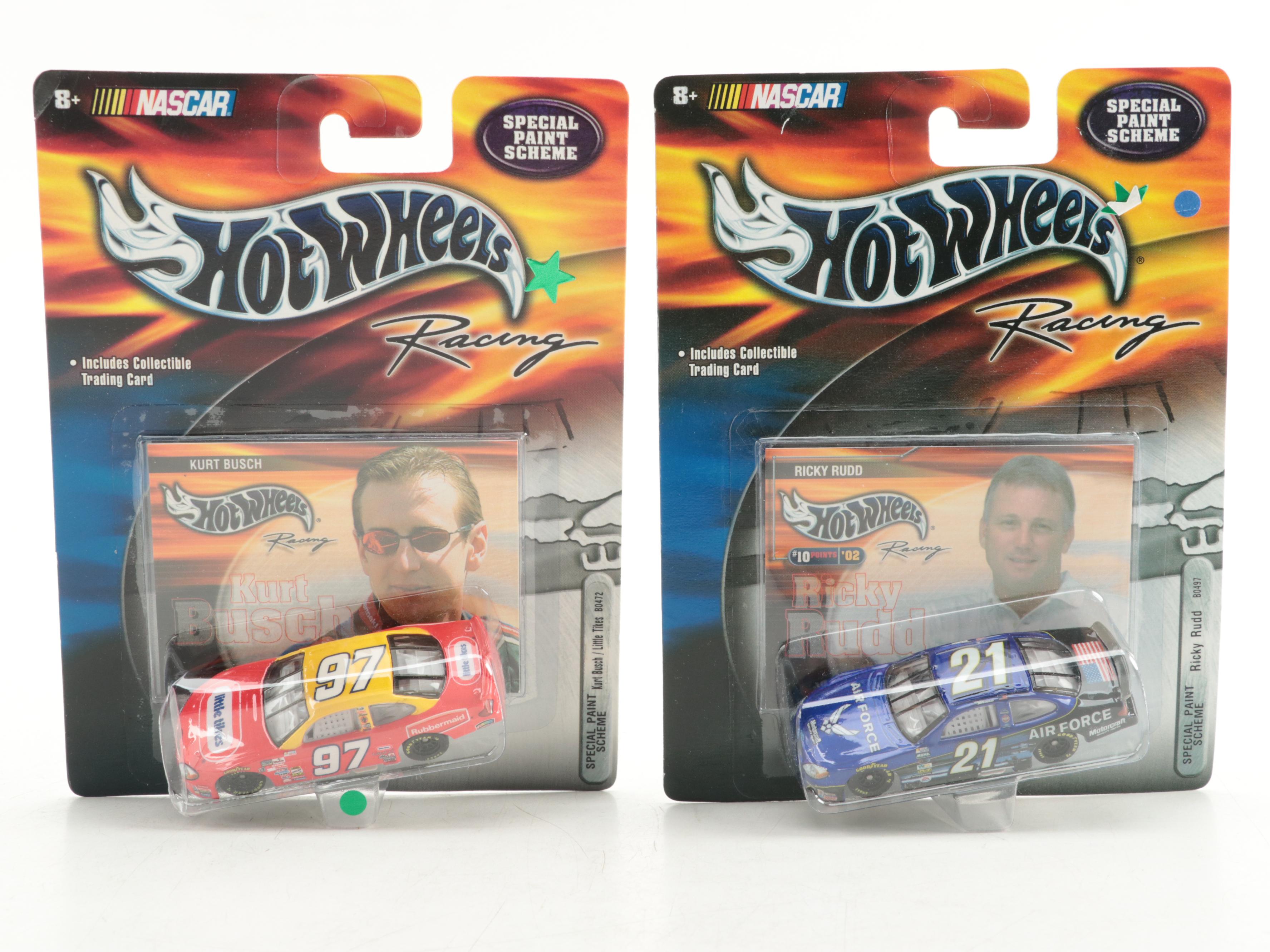 Hot Wheels NASCAR Diecast Stock Cars with Signed Carlos Contreras, More