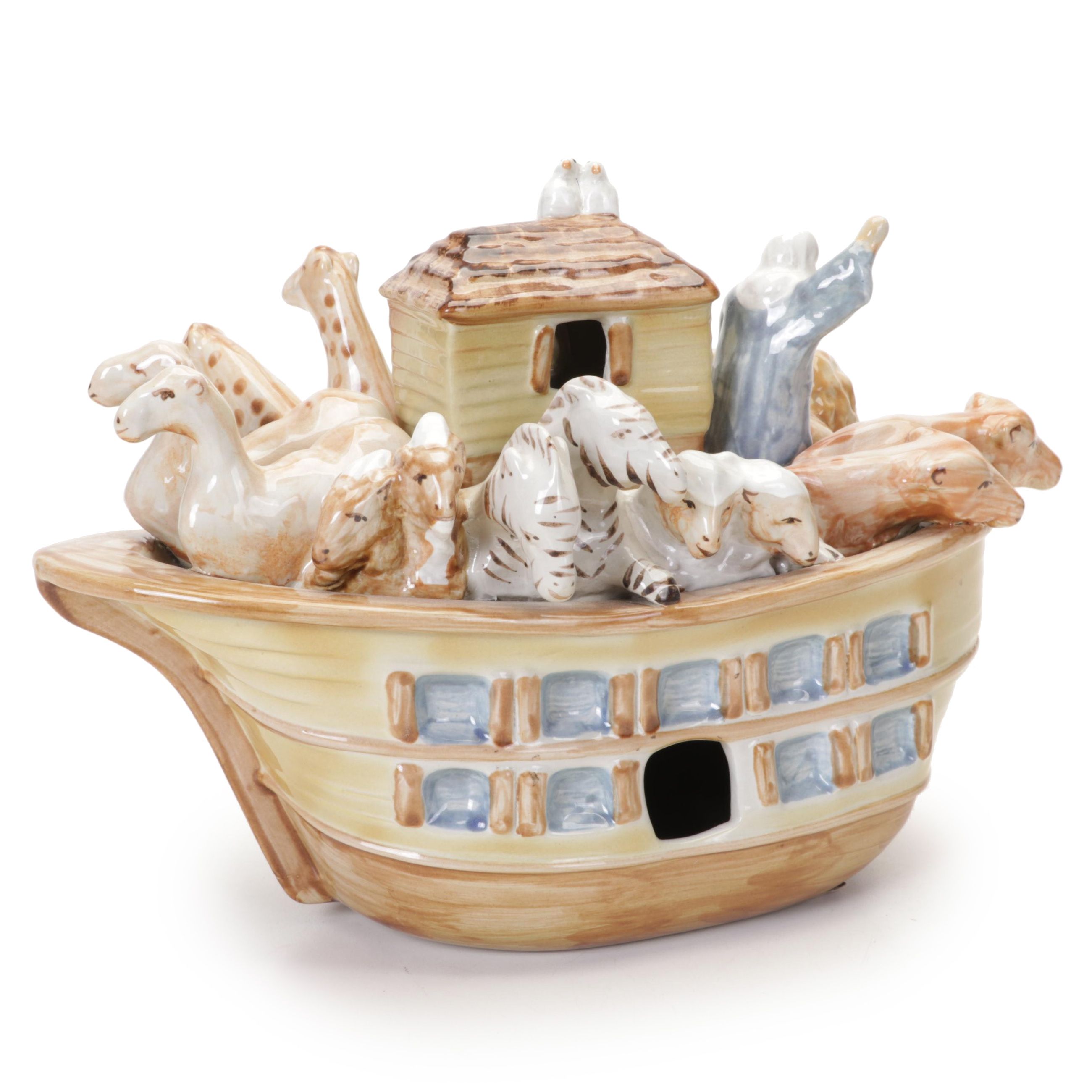 Louisville Stoneware "Noah's Ark" Art Pottery Figurine