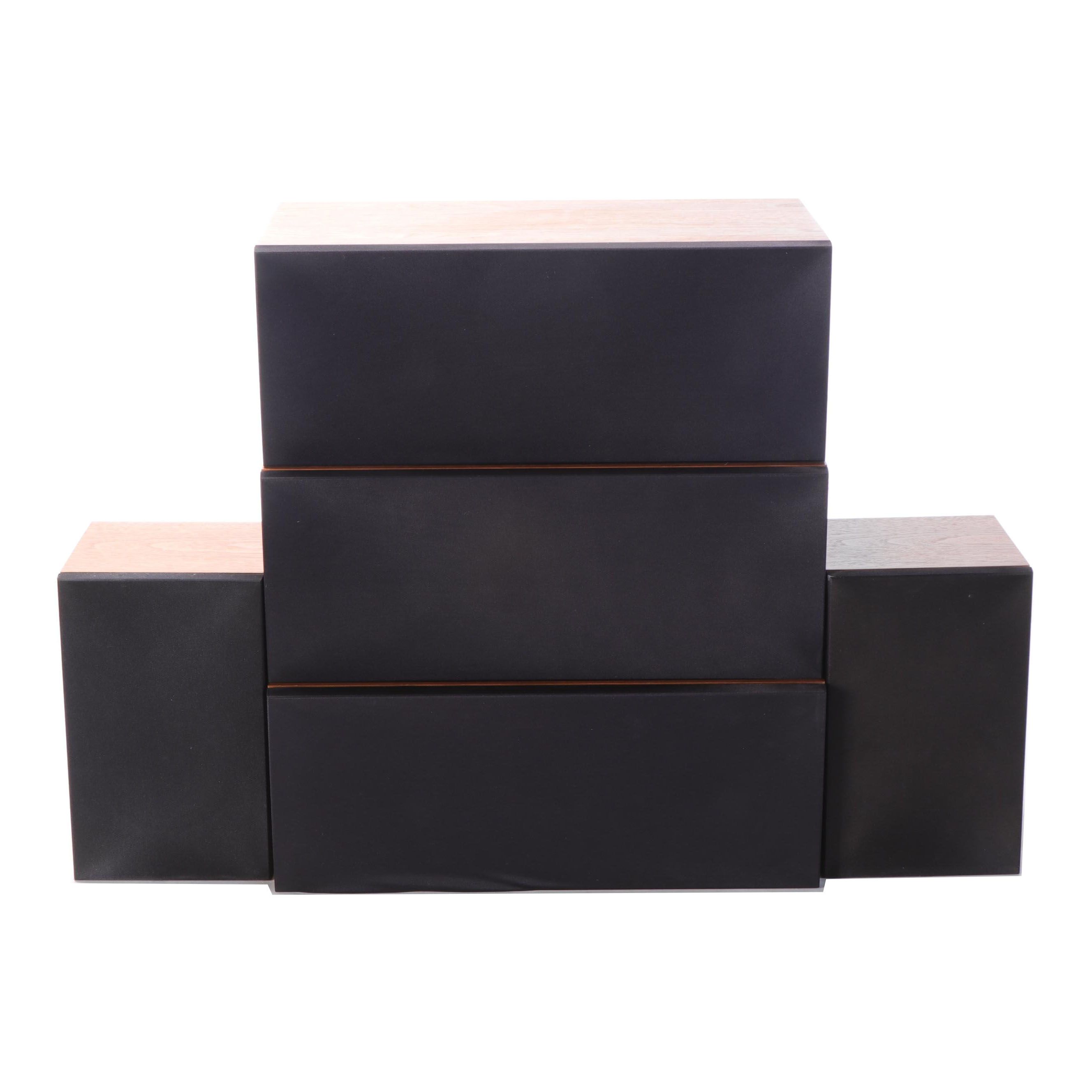 Linn Centrik Two-Way Center Speakers and Linn Tukan Bookshelf Speakers