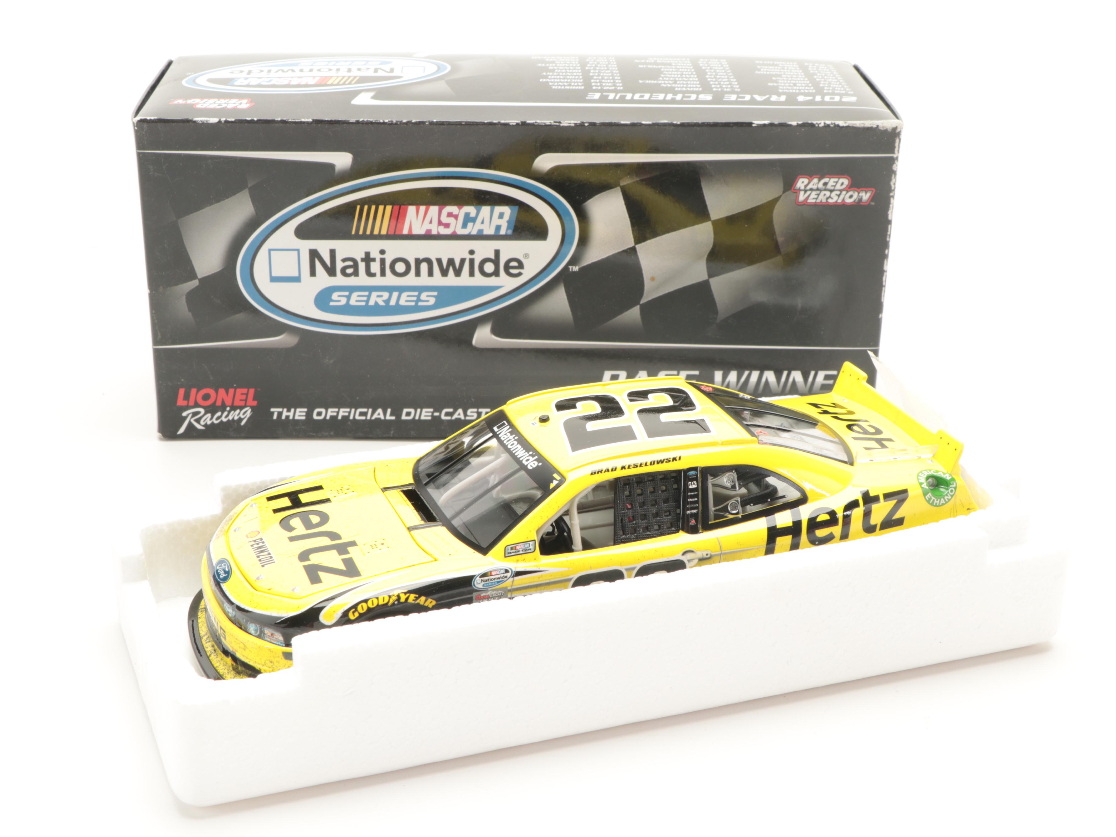 Action Bobby Allison with Lionel Racing and Other Cars