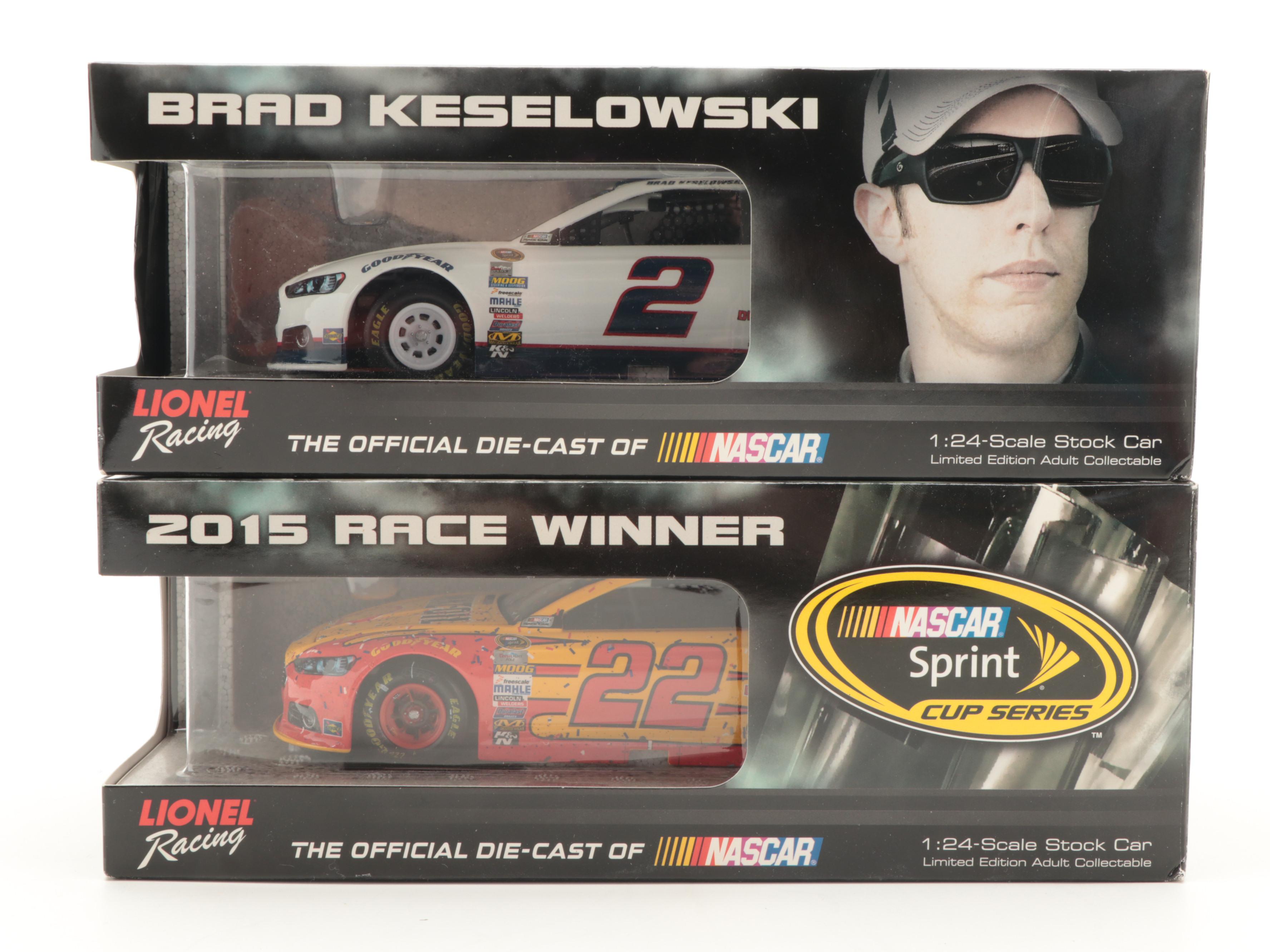 Action Bobby Allison with Lionel Racing and Other Cars