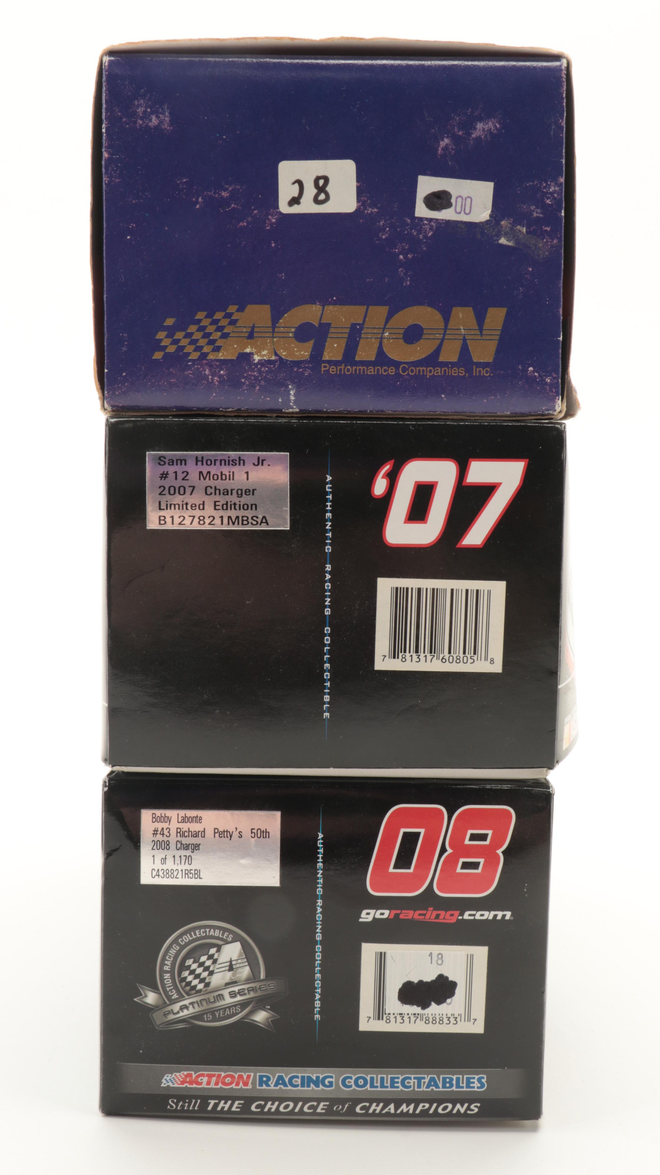 Action Bobby Allison with Lionel Racing and Other Cars