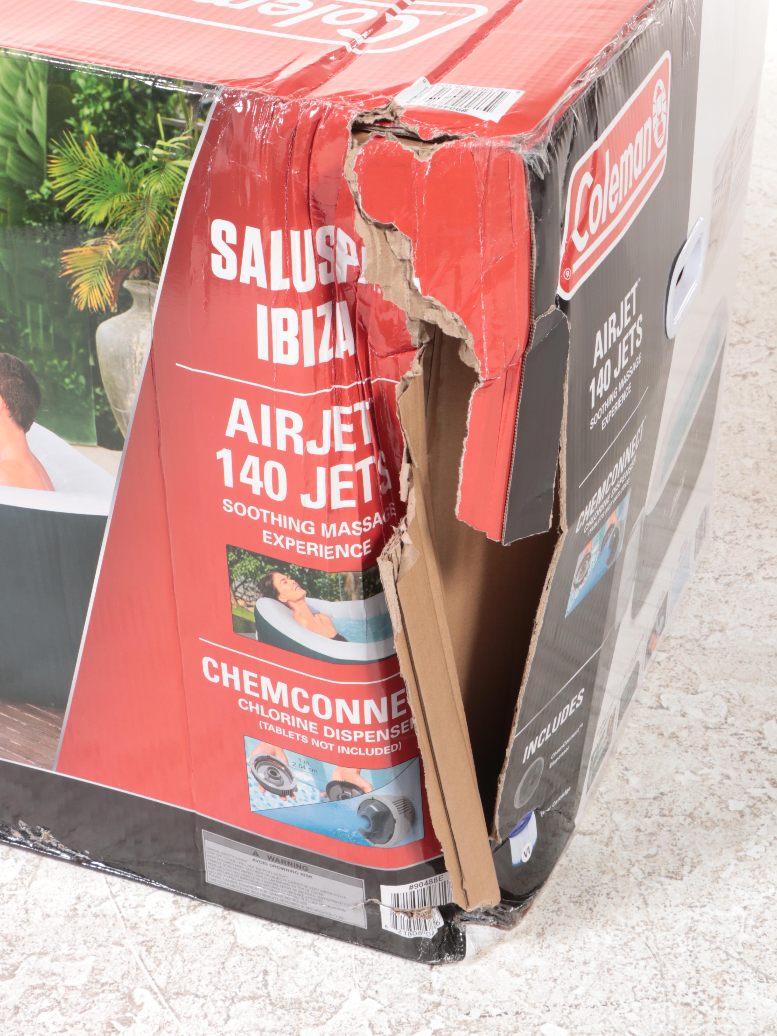 Coleman SaluSpa Ibiza AirJet Inflatable Hot Tub Spa