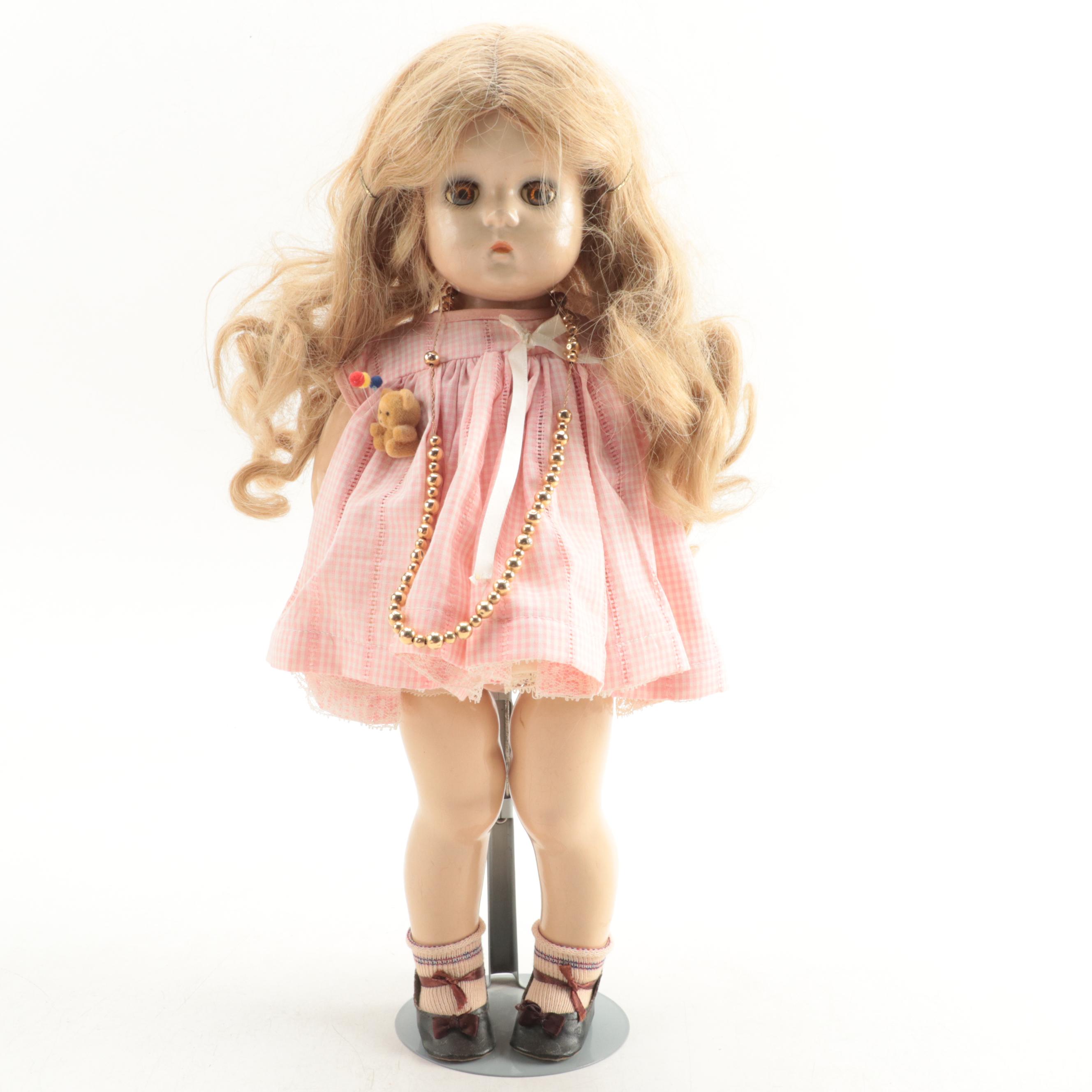 Madame Alexander "Jeannie Walker" Composition Doll, Mid-20th Century