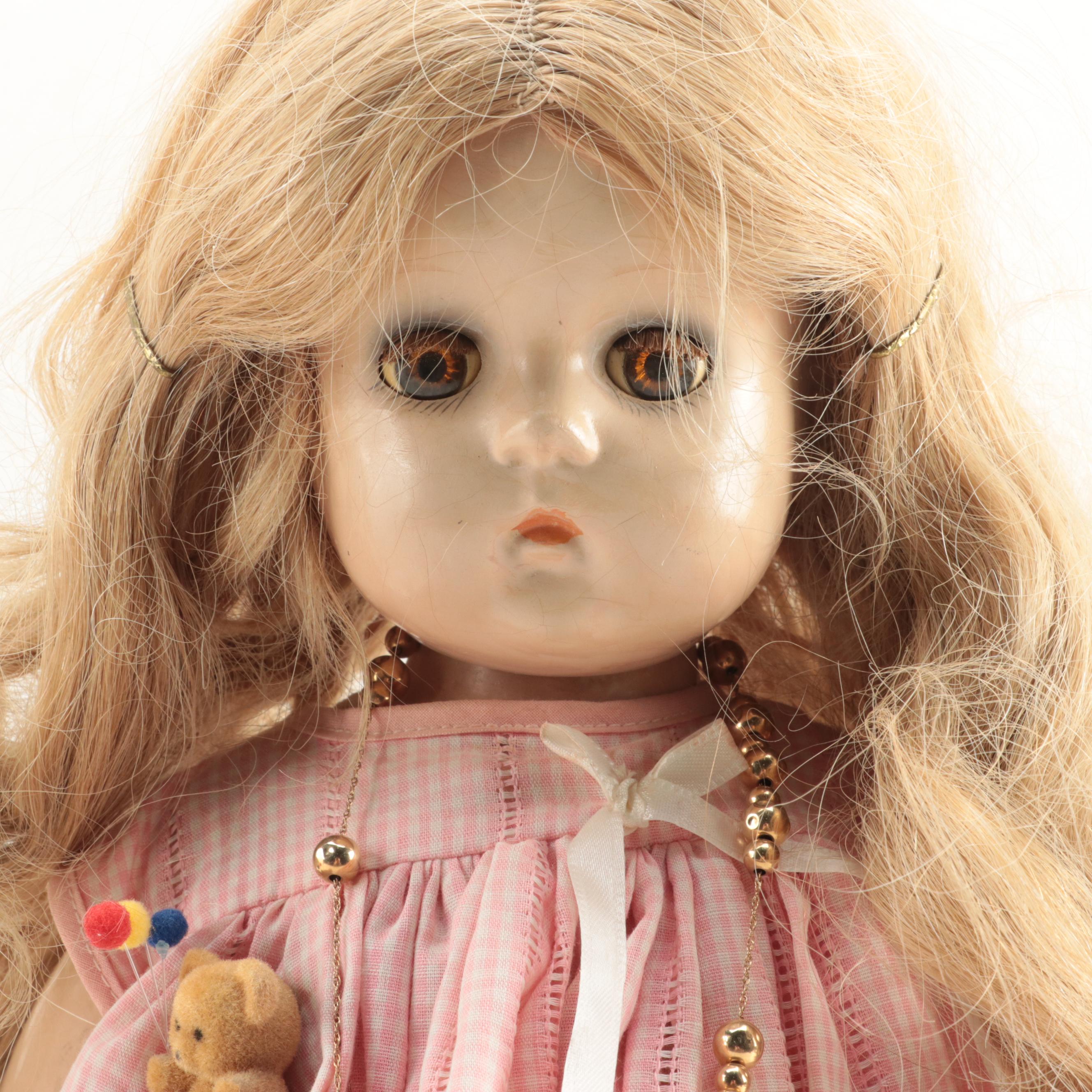 Madame Alexander "Jeannie Walker" Composition Doll, Mid-20th Century