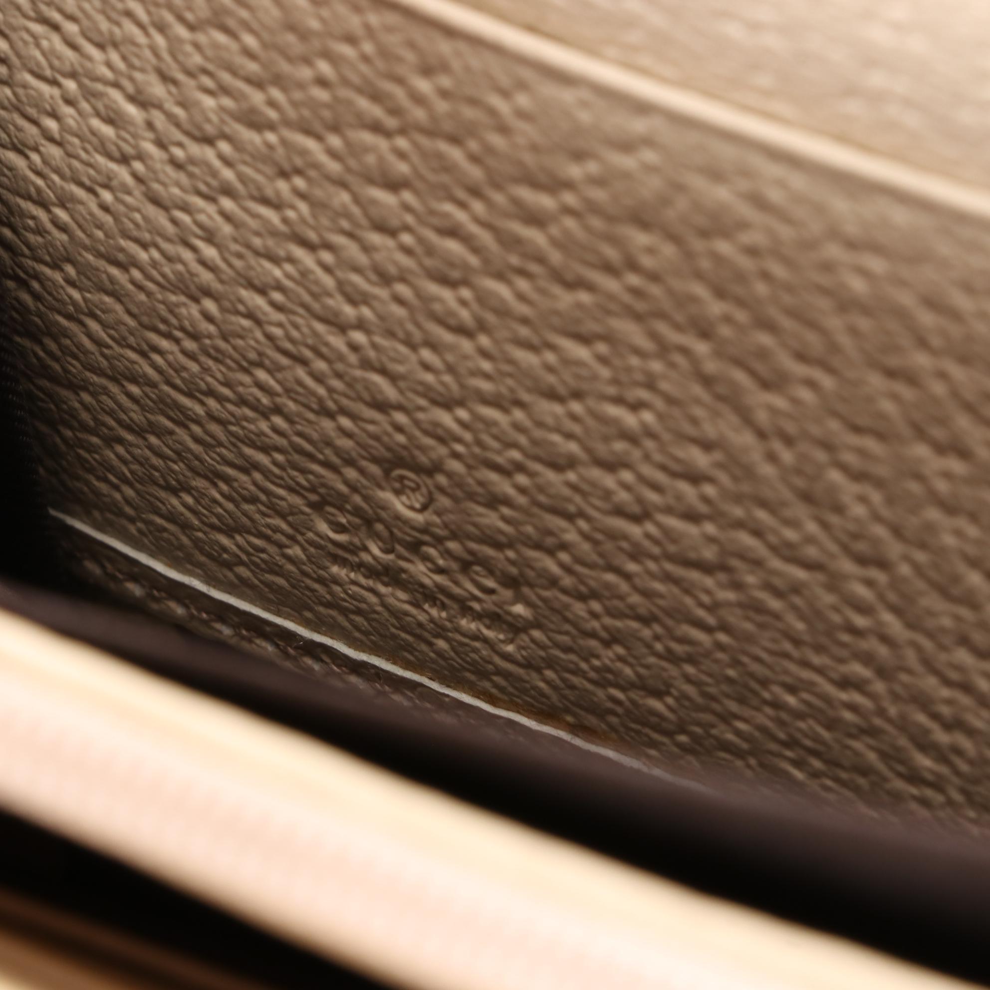 Gucci GG Canvas and Leather Zip Wallet