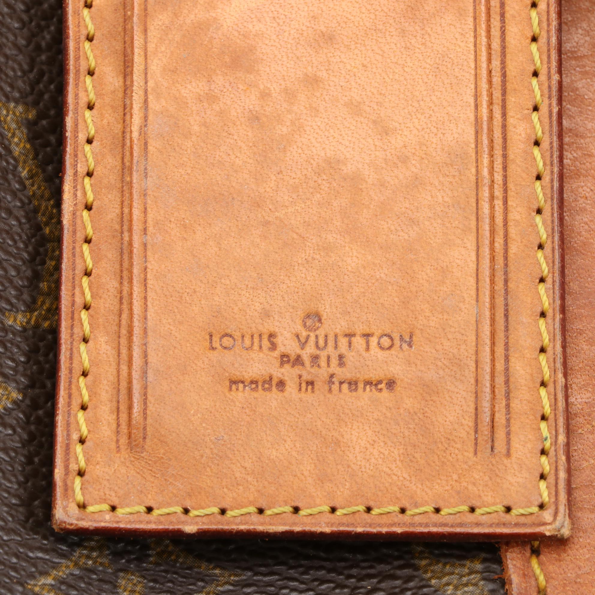 Louis Vuitton Keepall 50 in Monogram Canvas and Vachetta Leather