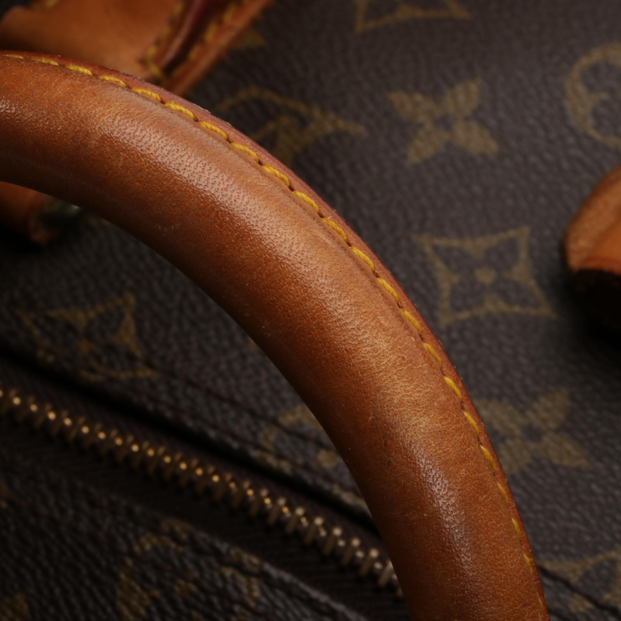 Louis Vuitton Keepall 50 in Monogram Canvas and Vachetta Leather