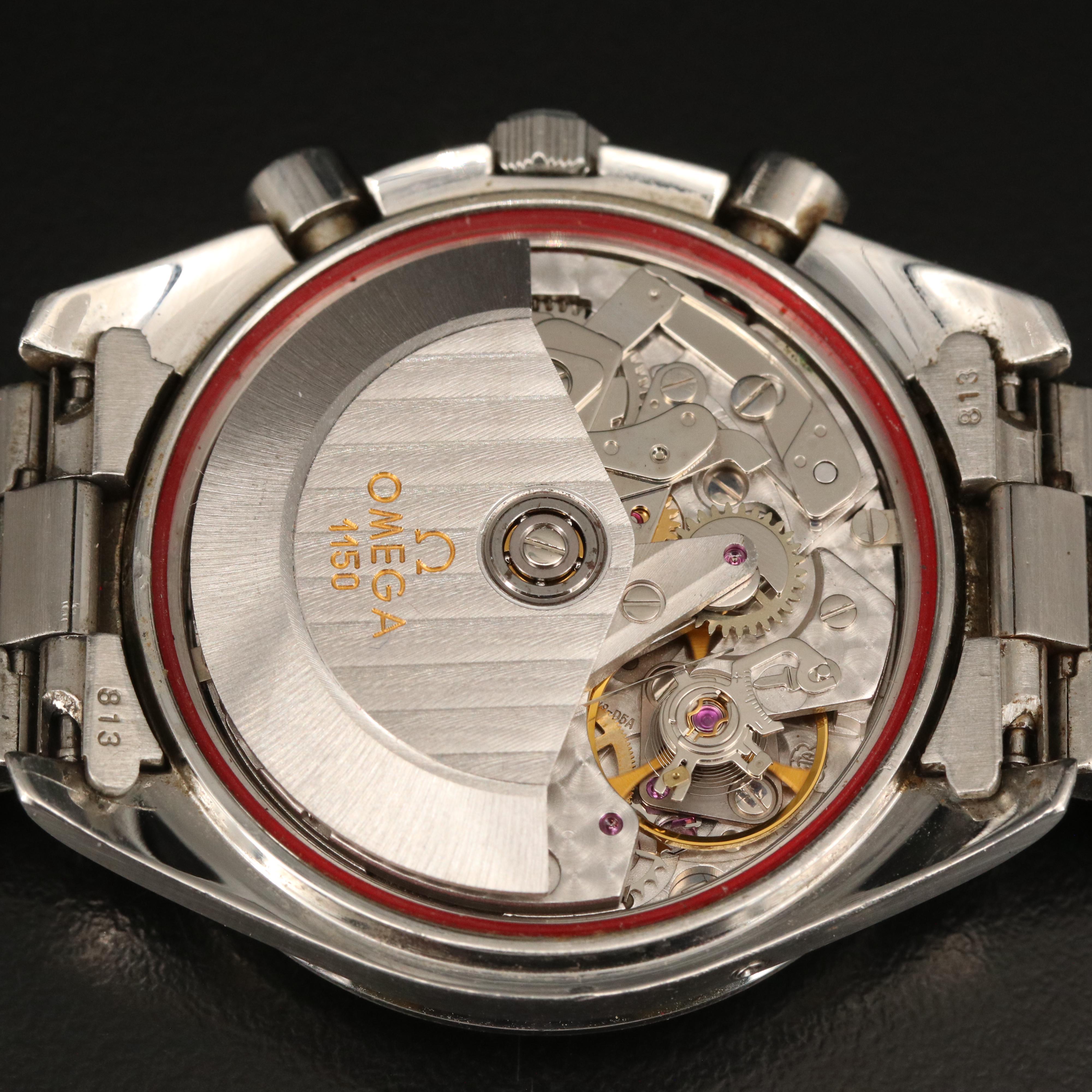 Omega Speedmaster Triple Date Automatic Watch