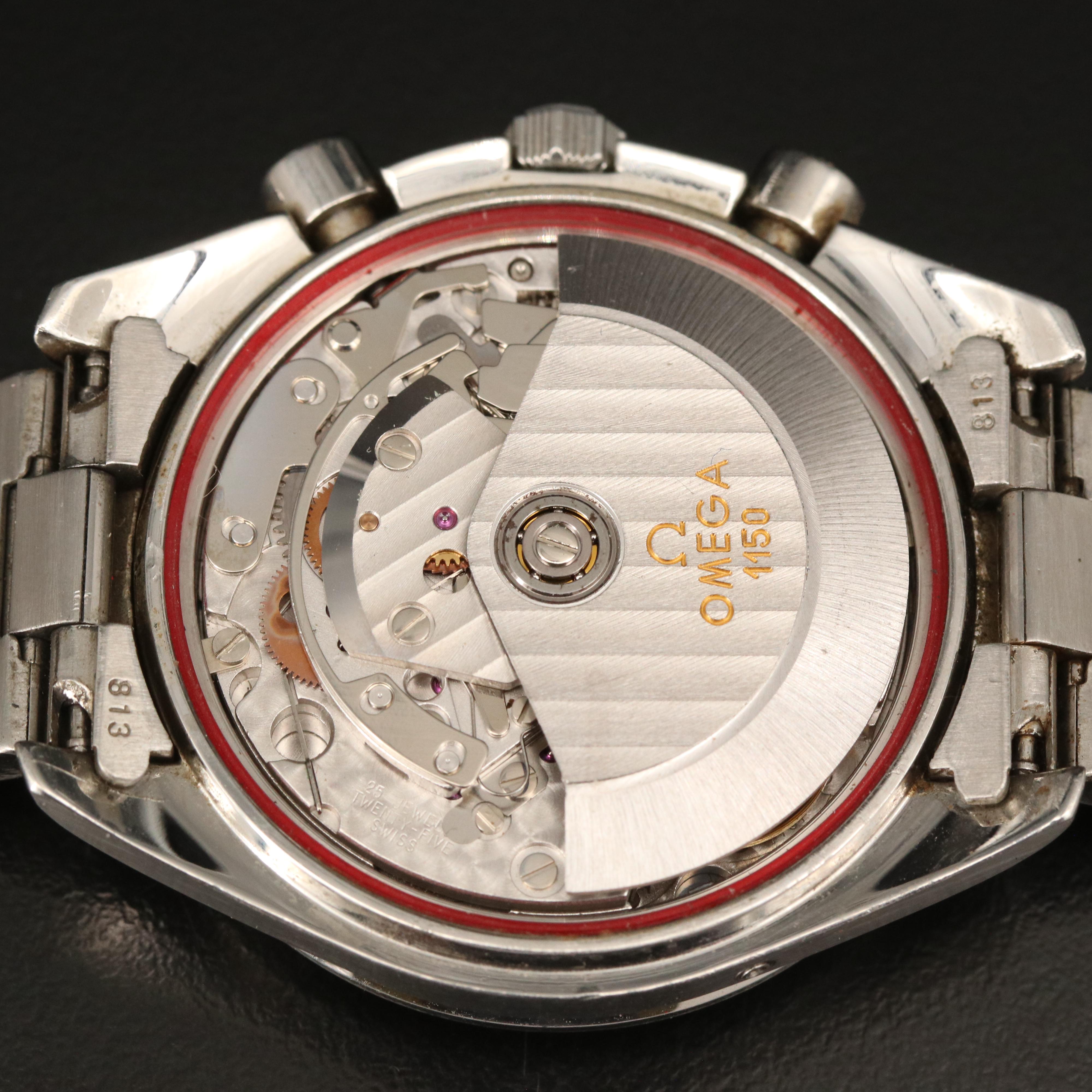 Omega Speedmaster Triple Date Automatic Watch