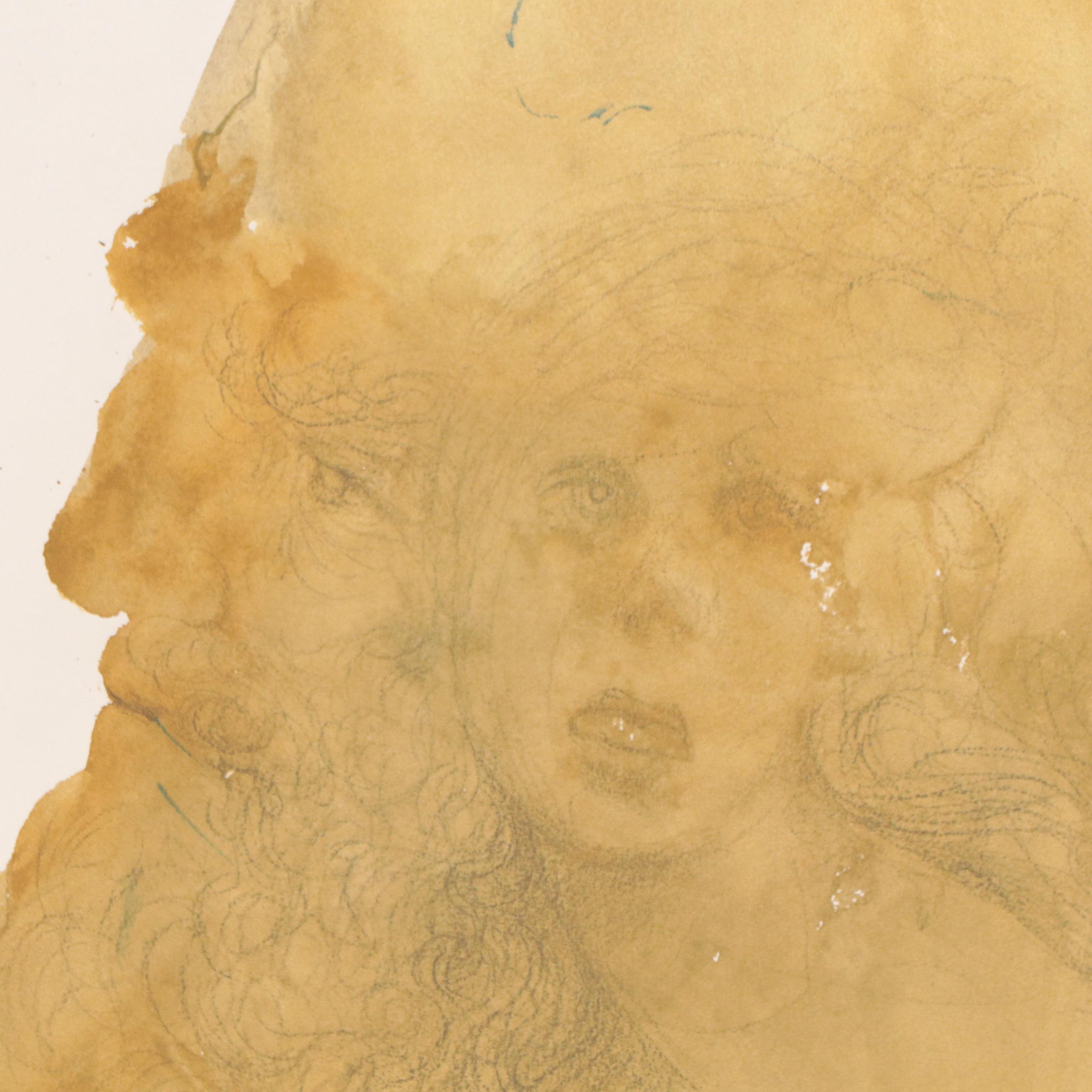 Salvador Dalí Lithographic Print from "Biblia Sacra," 1969