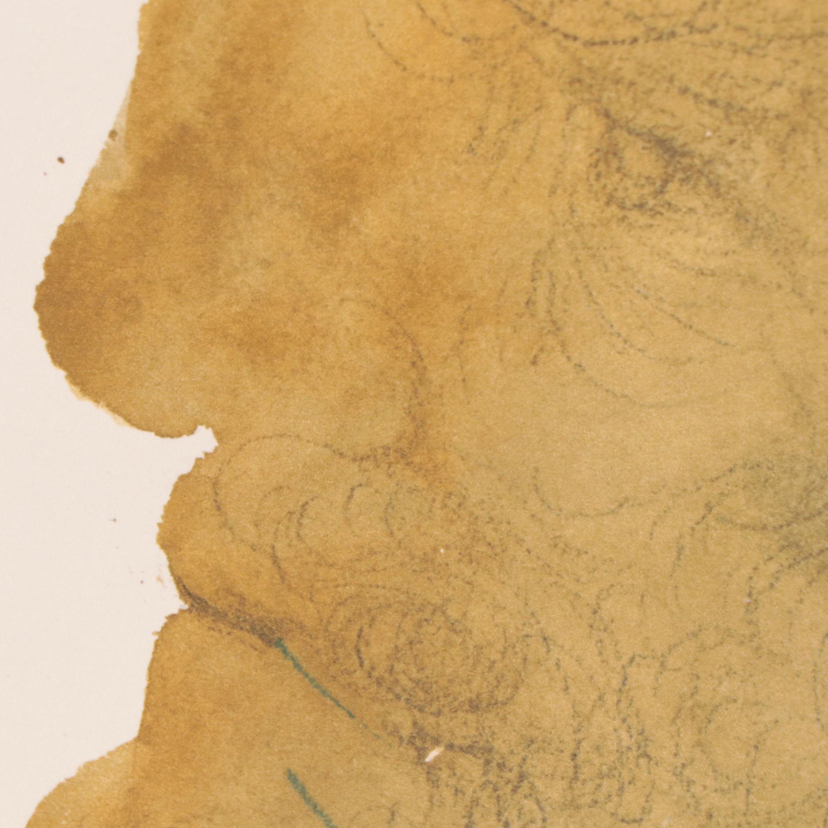 Salvador Dalí Lithographic Print from "Biblia Sacra," 1969