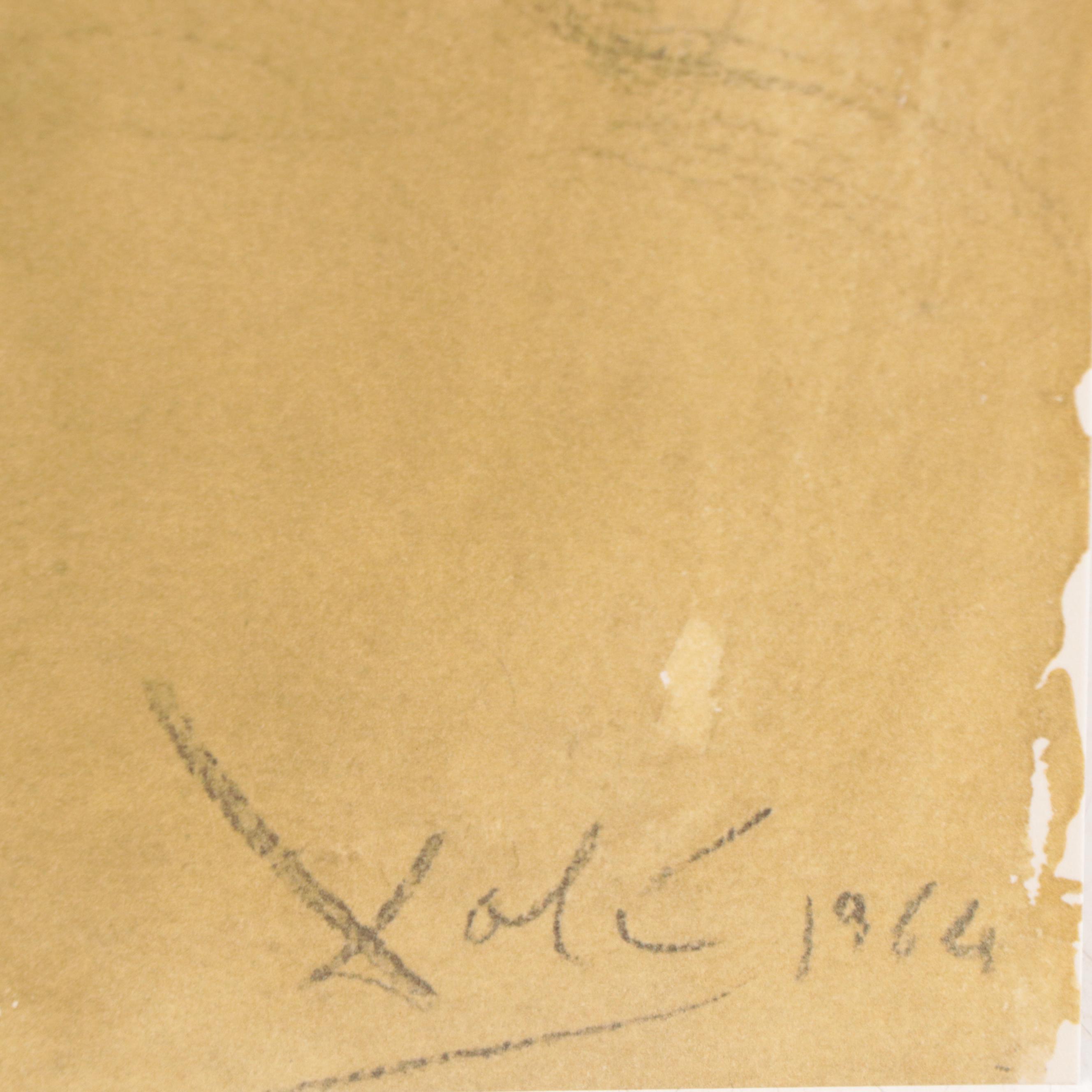 Salvador Dalí Lithographic Print from "Biblia Sacra," 1969