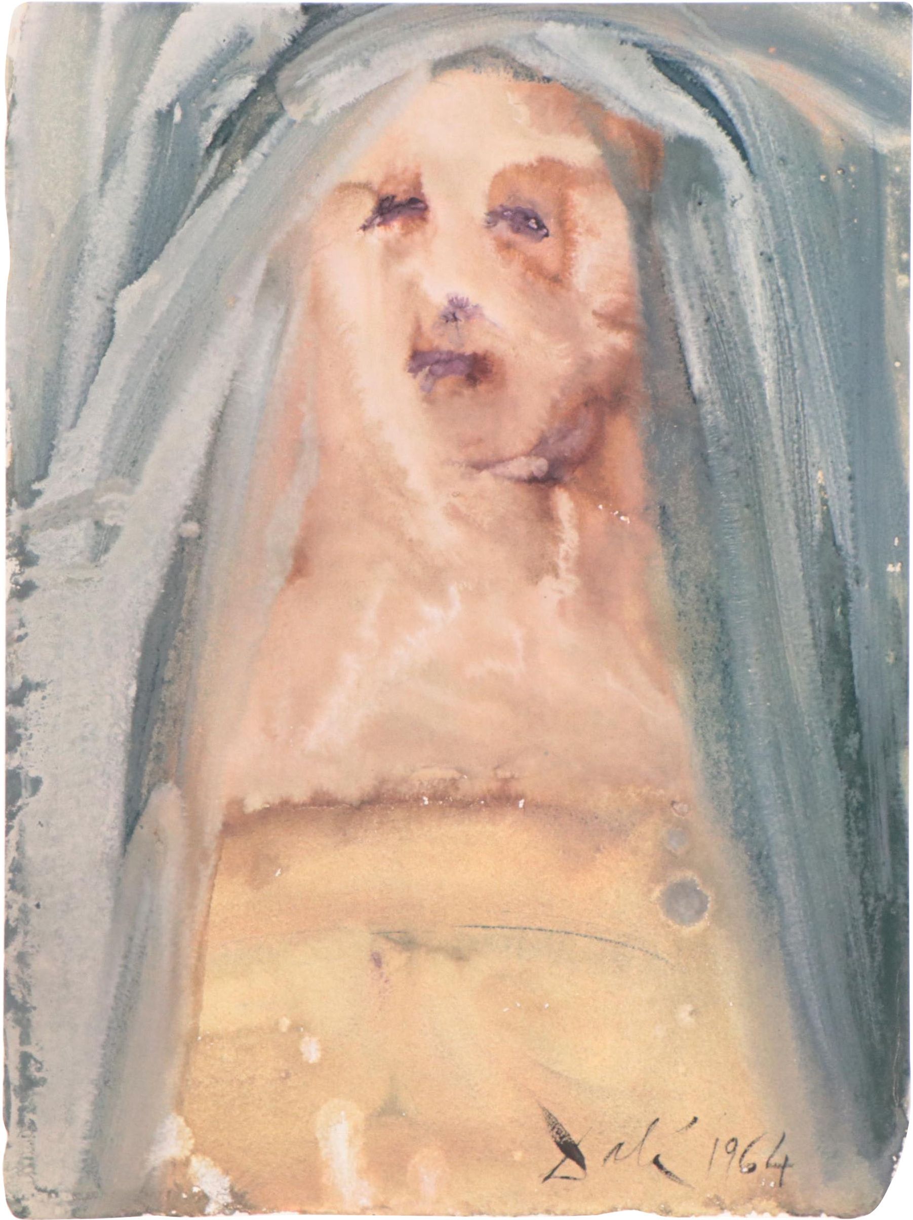 Salvador Dalí Lithographic Print from "Biblia Sacra," 1969