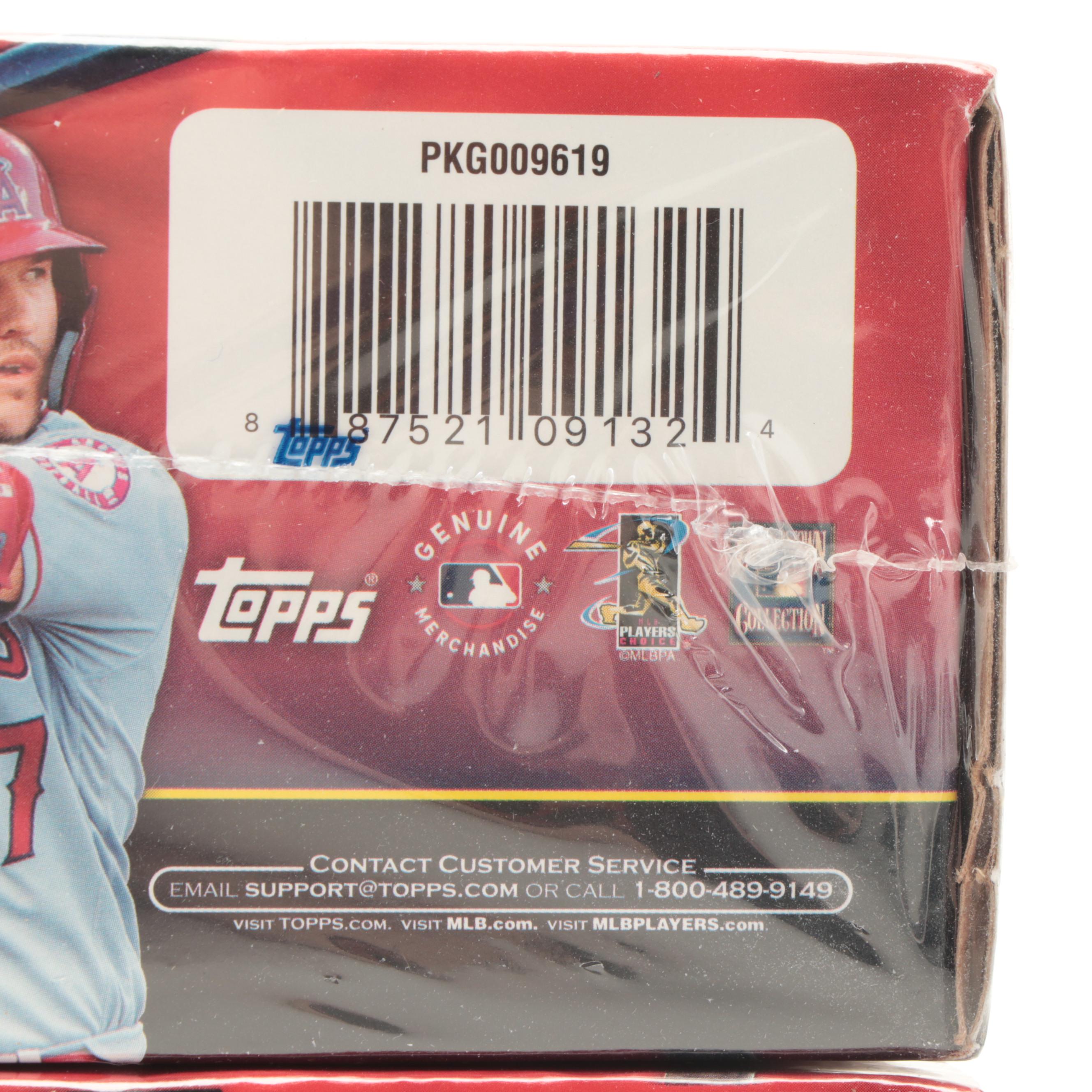 2020 Topps Baseball Cards Factory Sealed Complete Sets